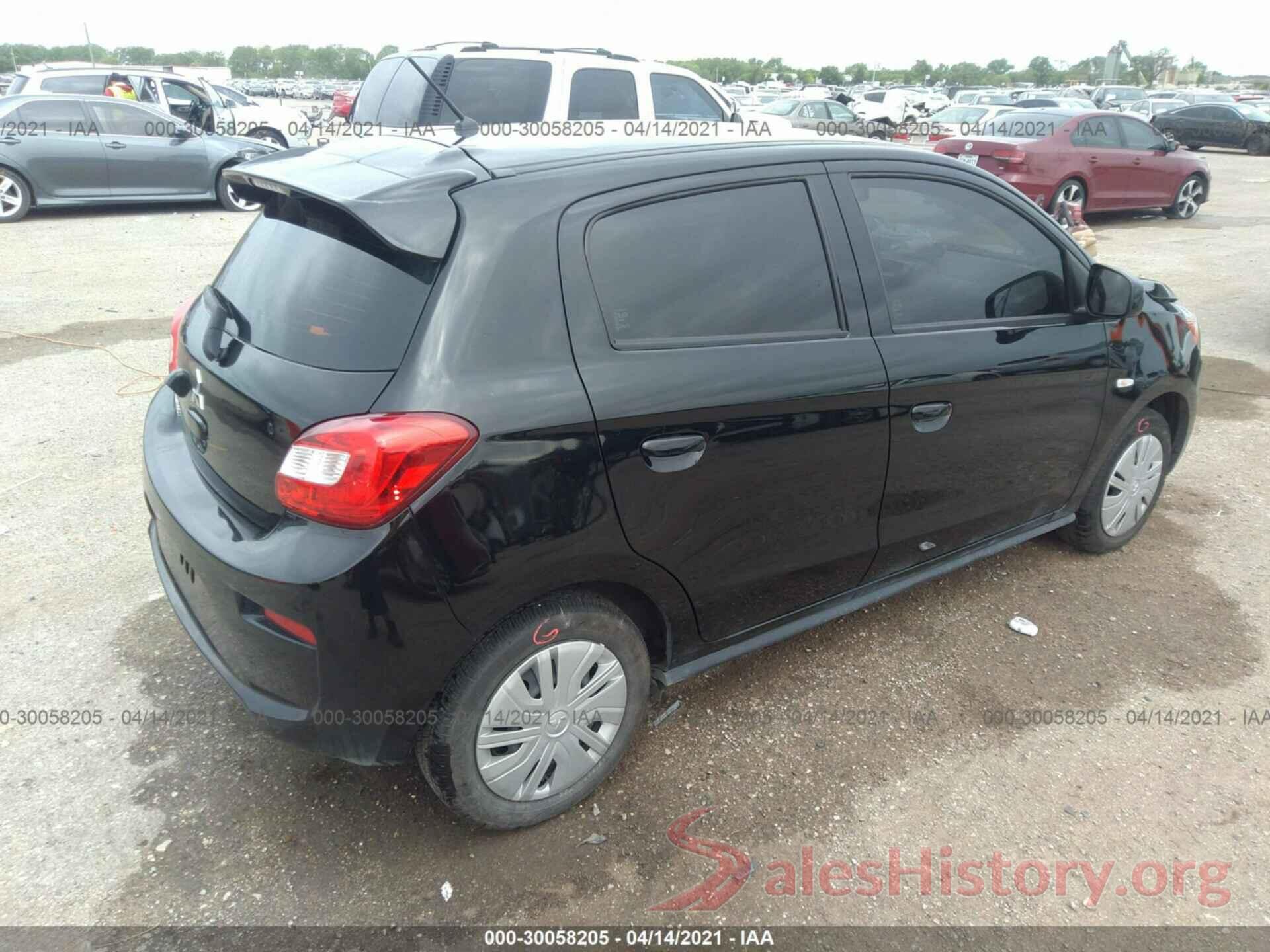 ML32A3HJ0LH007690 2020 MITSUBISHI MIRAGE