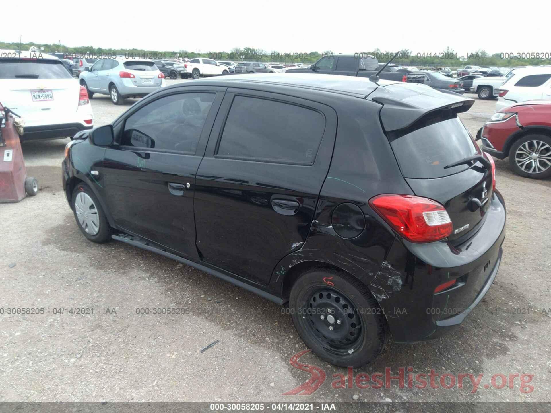 ML32A3HJ0LH007690 2020 MITSUBISHI MIRAGE