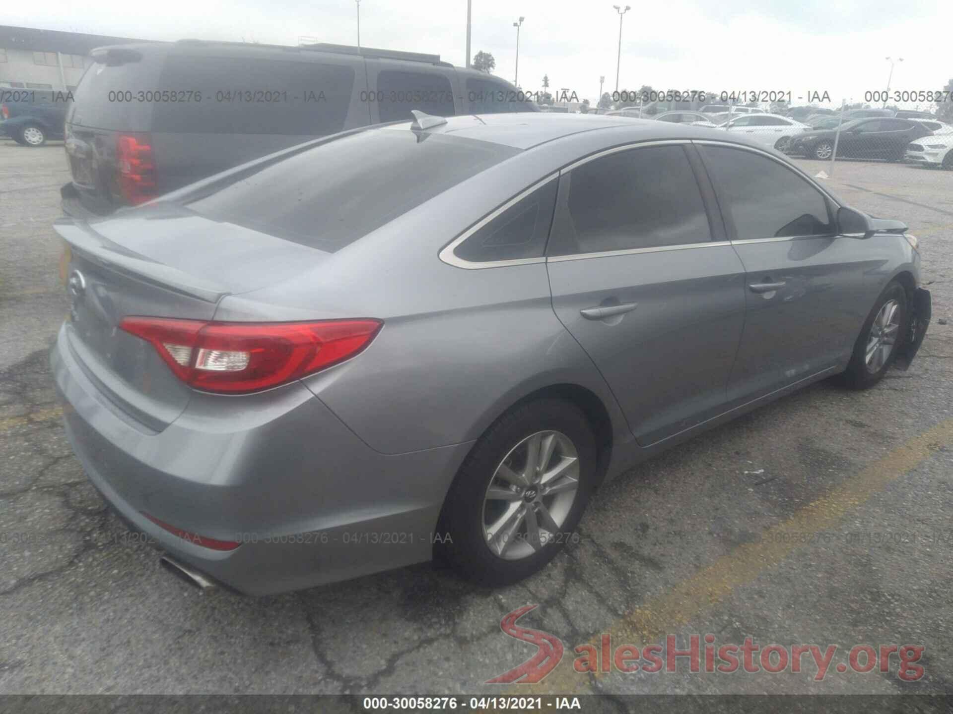 5NPE24AF4GH263728 2016 HYUNDAI SONATA