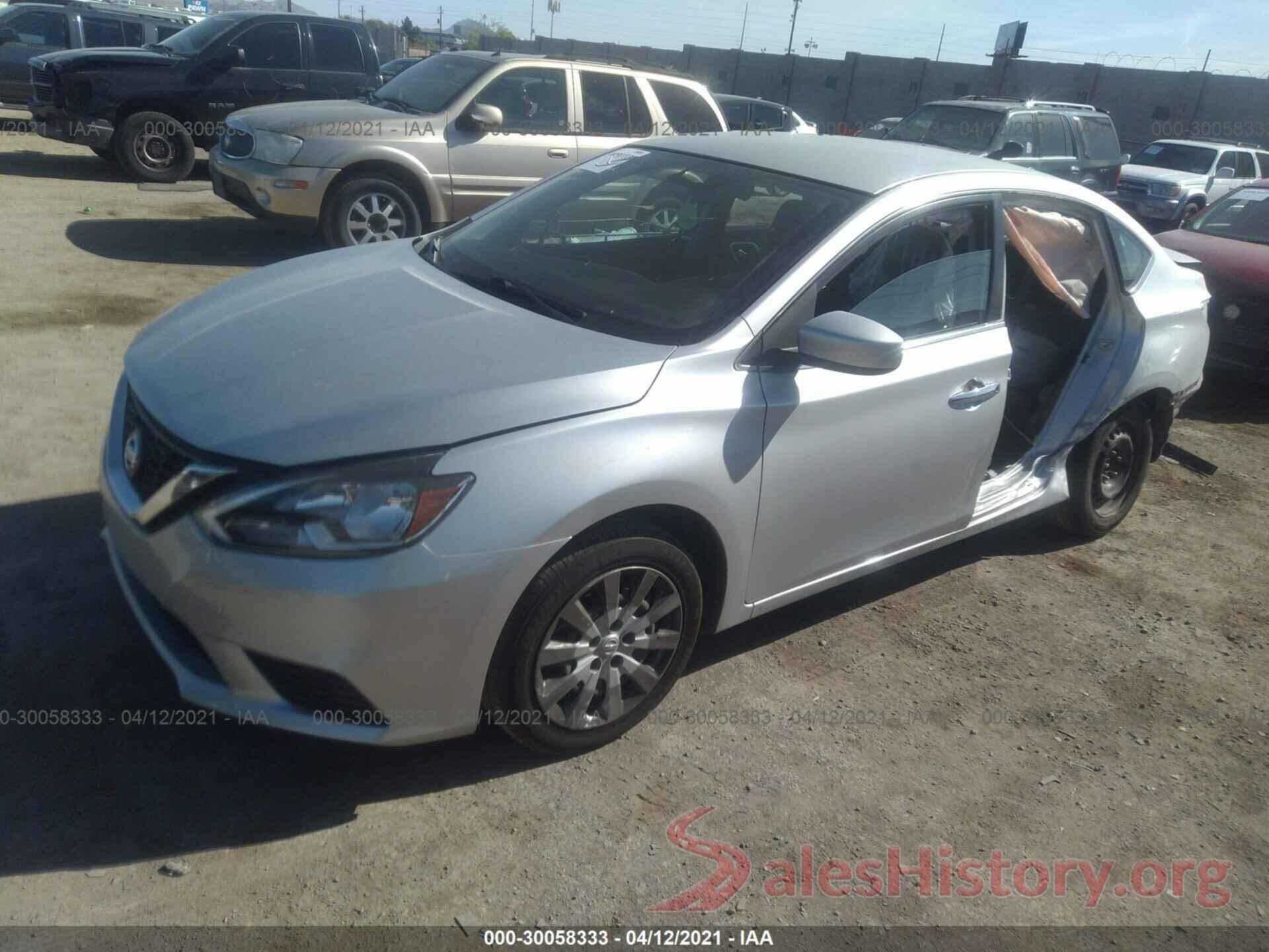 3N1AB7APXGL667256 2016 NISSAN SENTRA