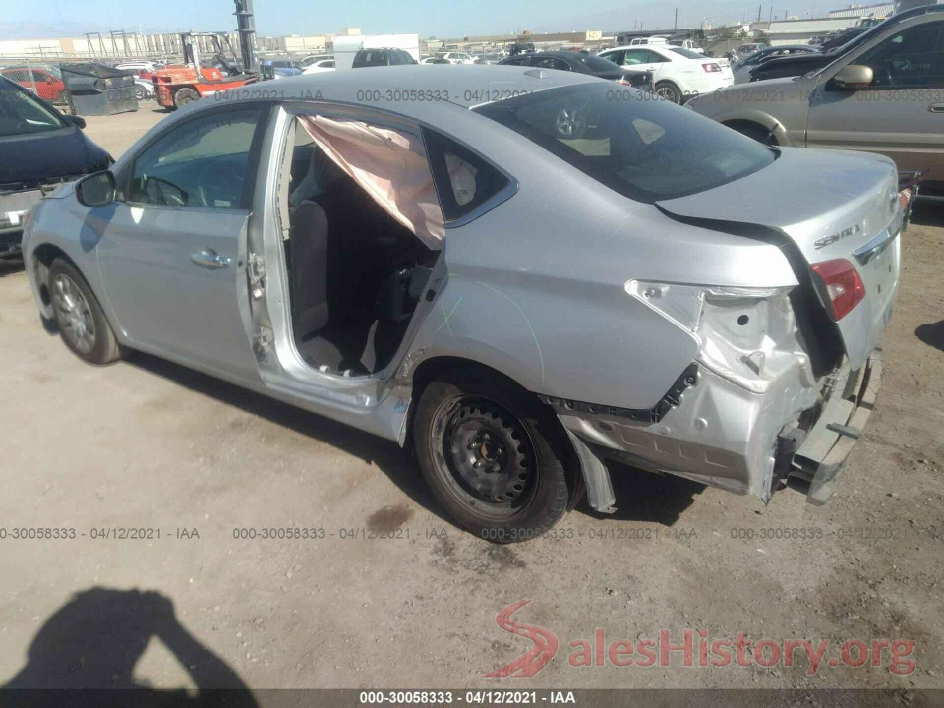 3N1AB7APXGL667256 2016 NISSAN SENTRA