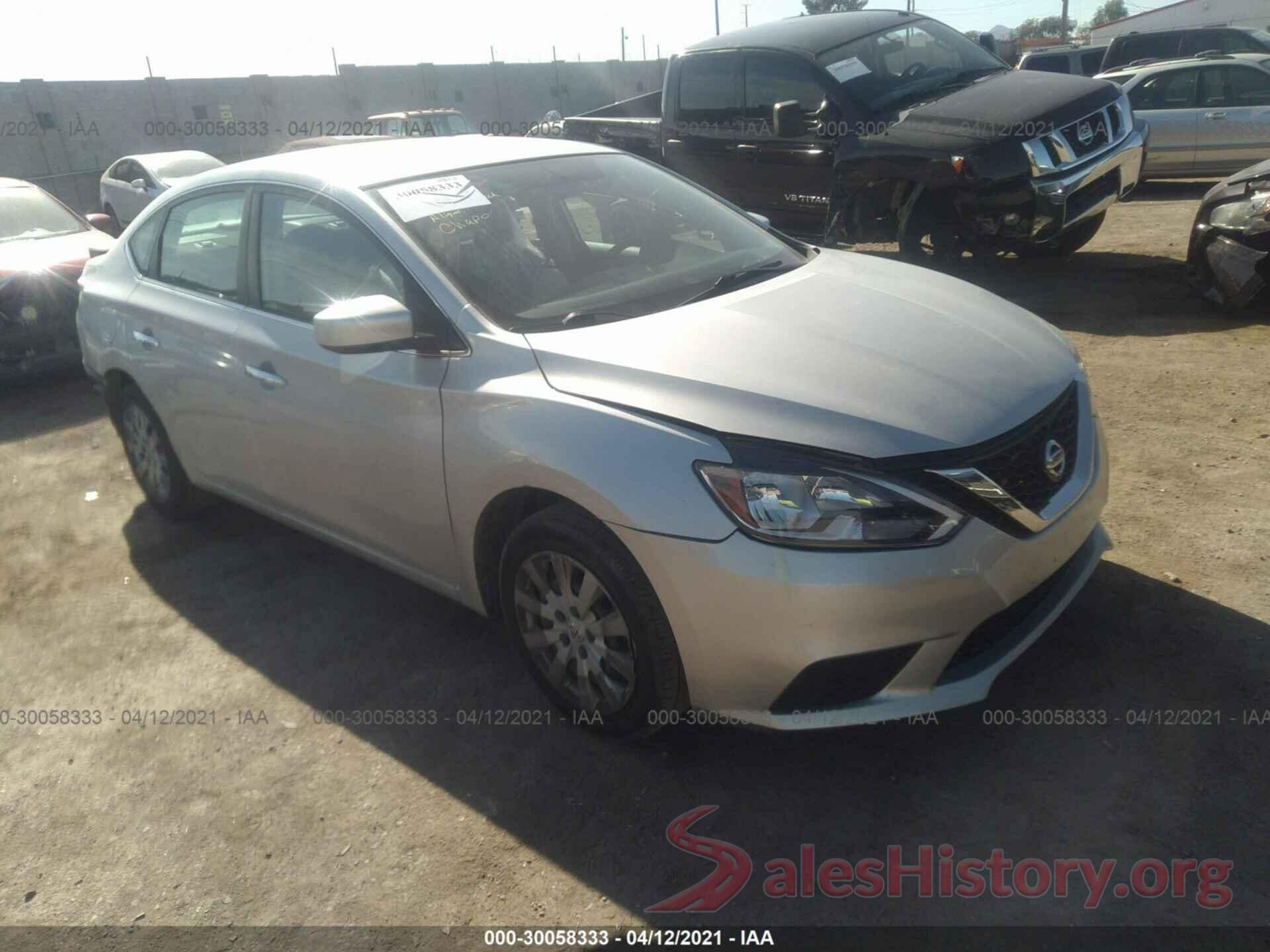 3N1AB7APXGL667256 2016 NISSAN SENTRA