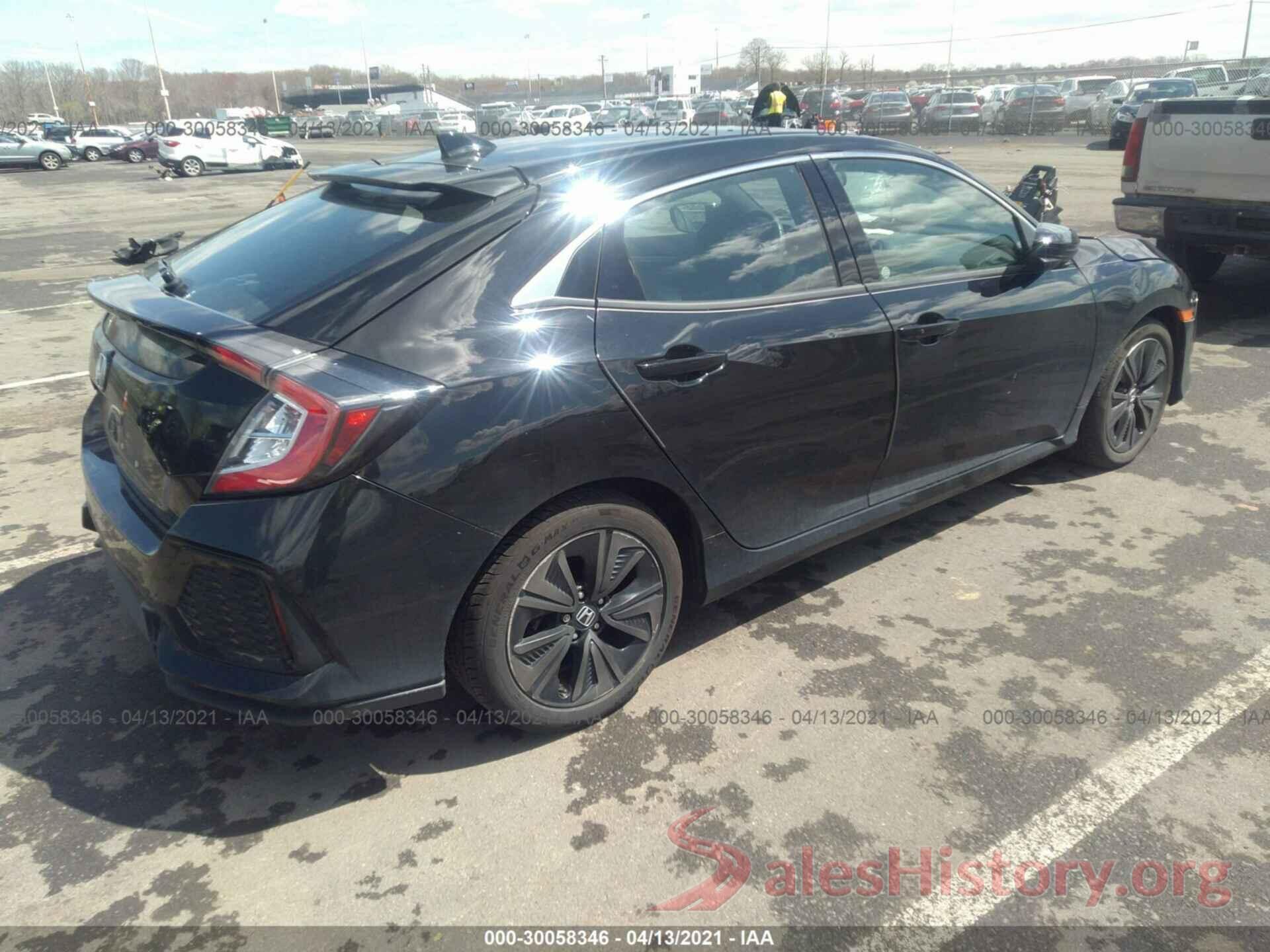 SHHFK7H54JU412923 2018 HONDA CIVIC HATCHBACK