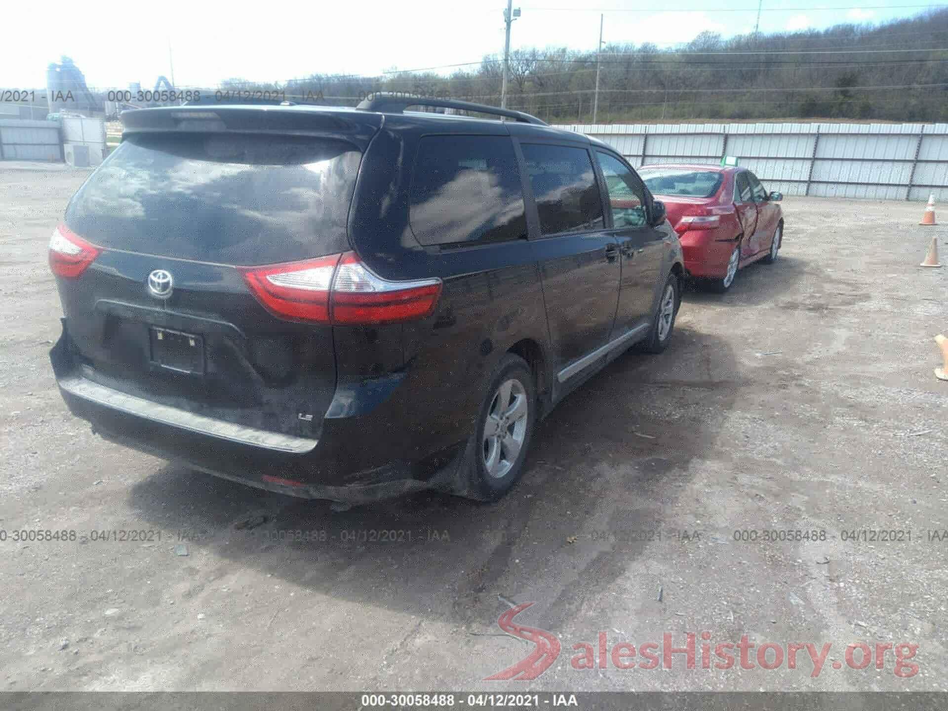 5TDKK3DC8GS722025 2016 TOYOTA SIENNA