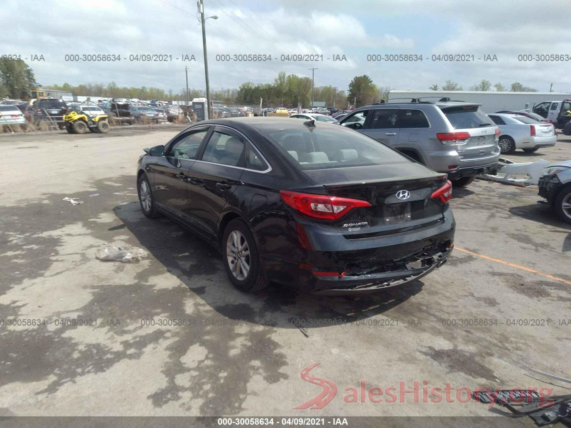 5NPE24AFXHH569494 2017 HYUNDAI SONATA