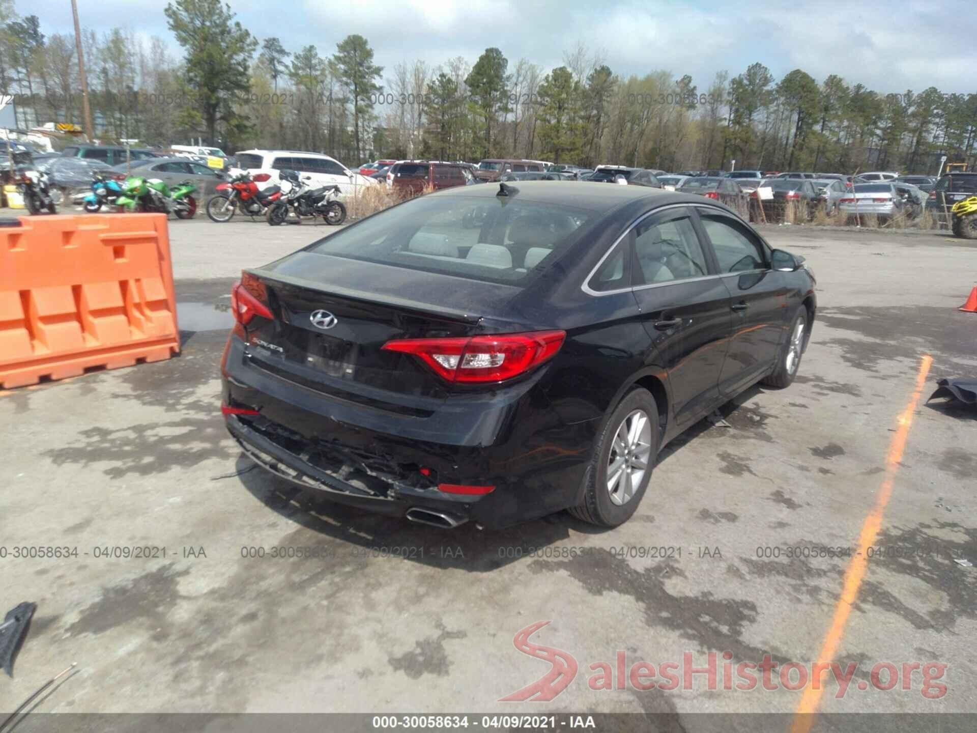 5NPE24AFXHH569494 2017 HYUNDAI SONATA