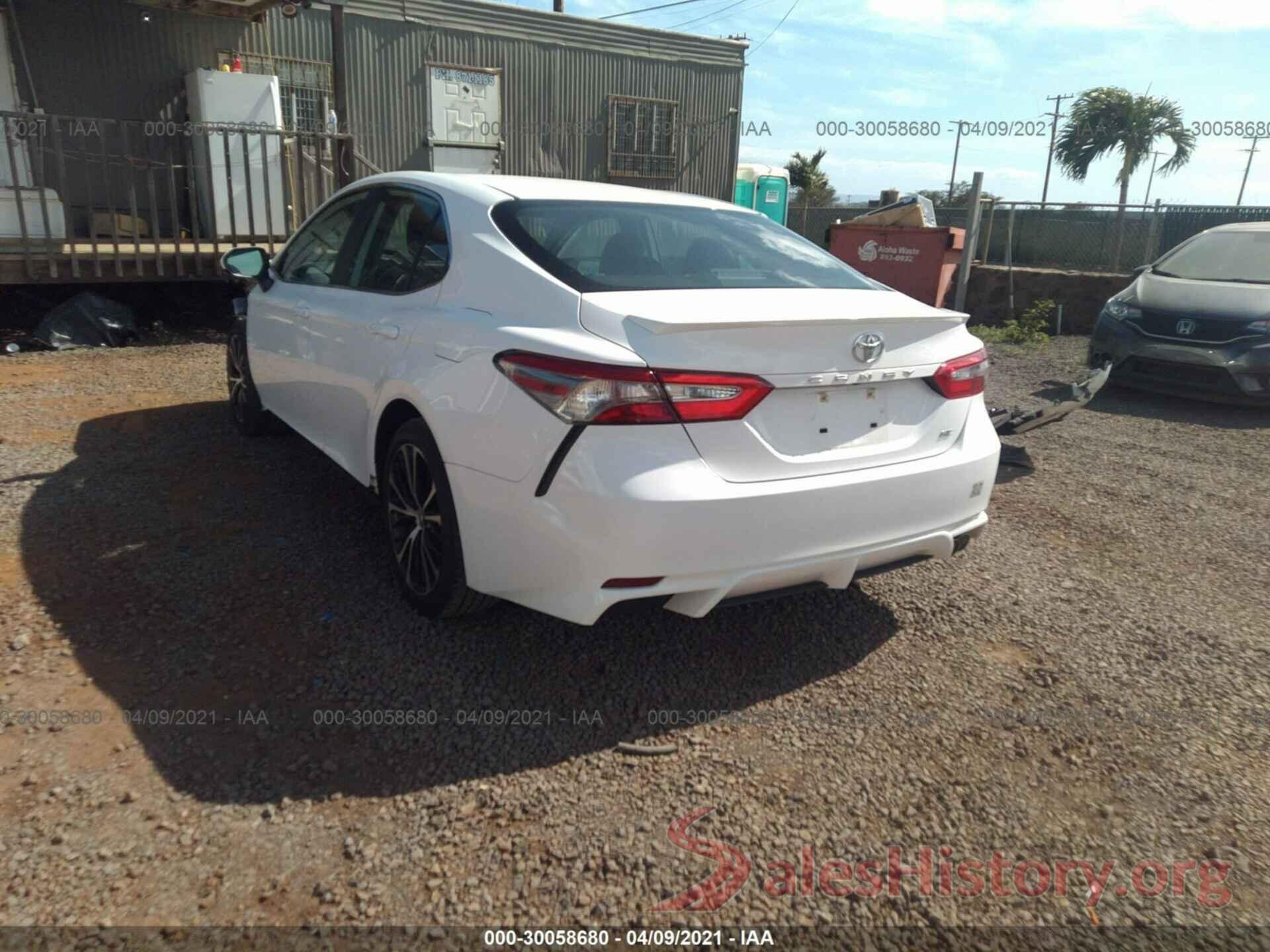 4T1B11HKXKU192746 2019 TOYOTA CAMRY