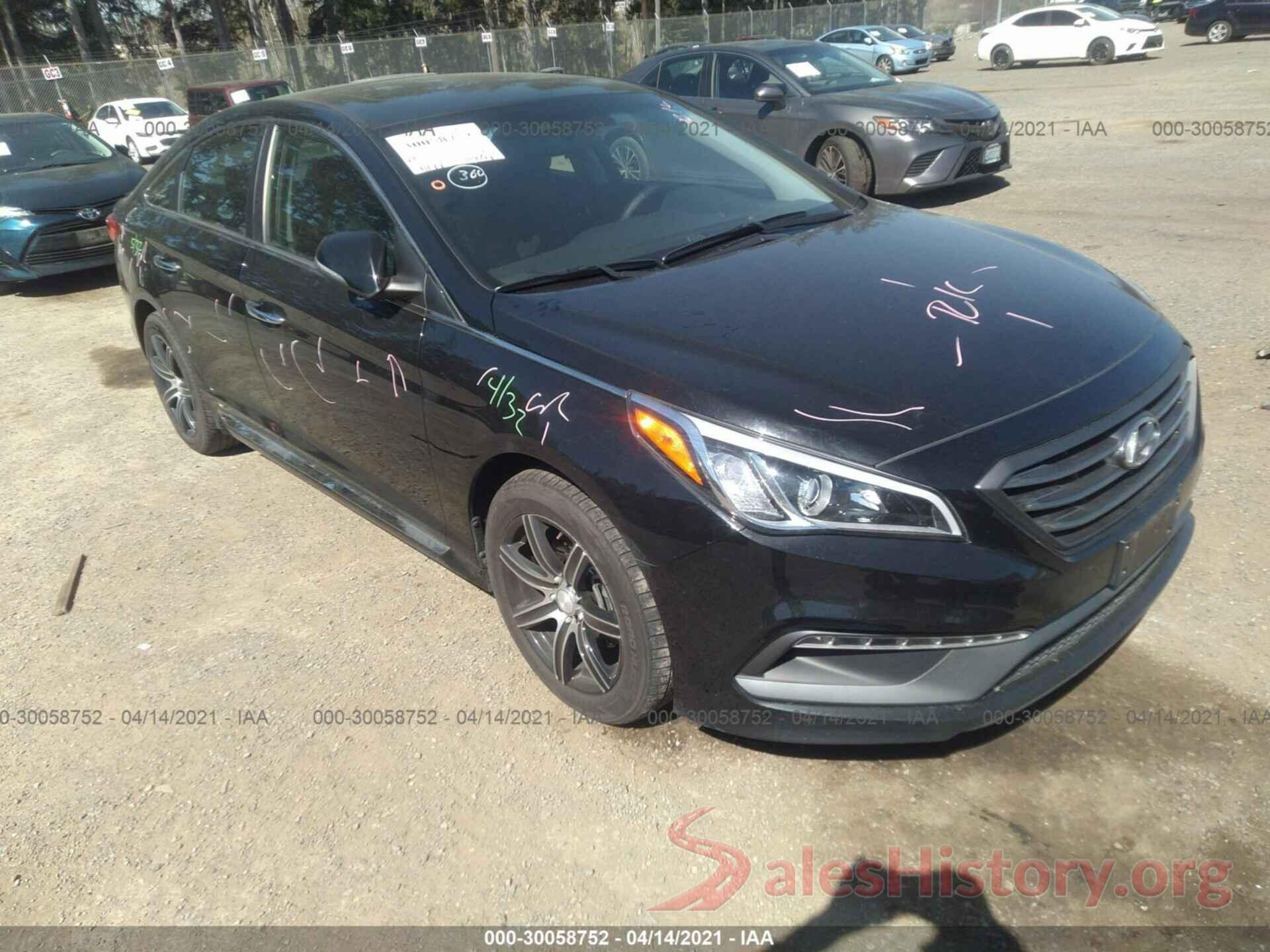 5NPE34AF6GH391014 2016 HYUNDAI SONATA