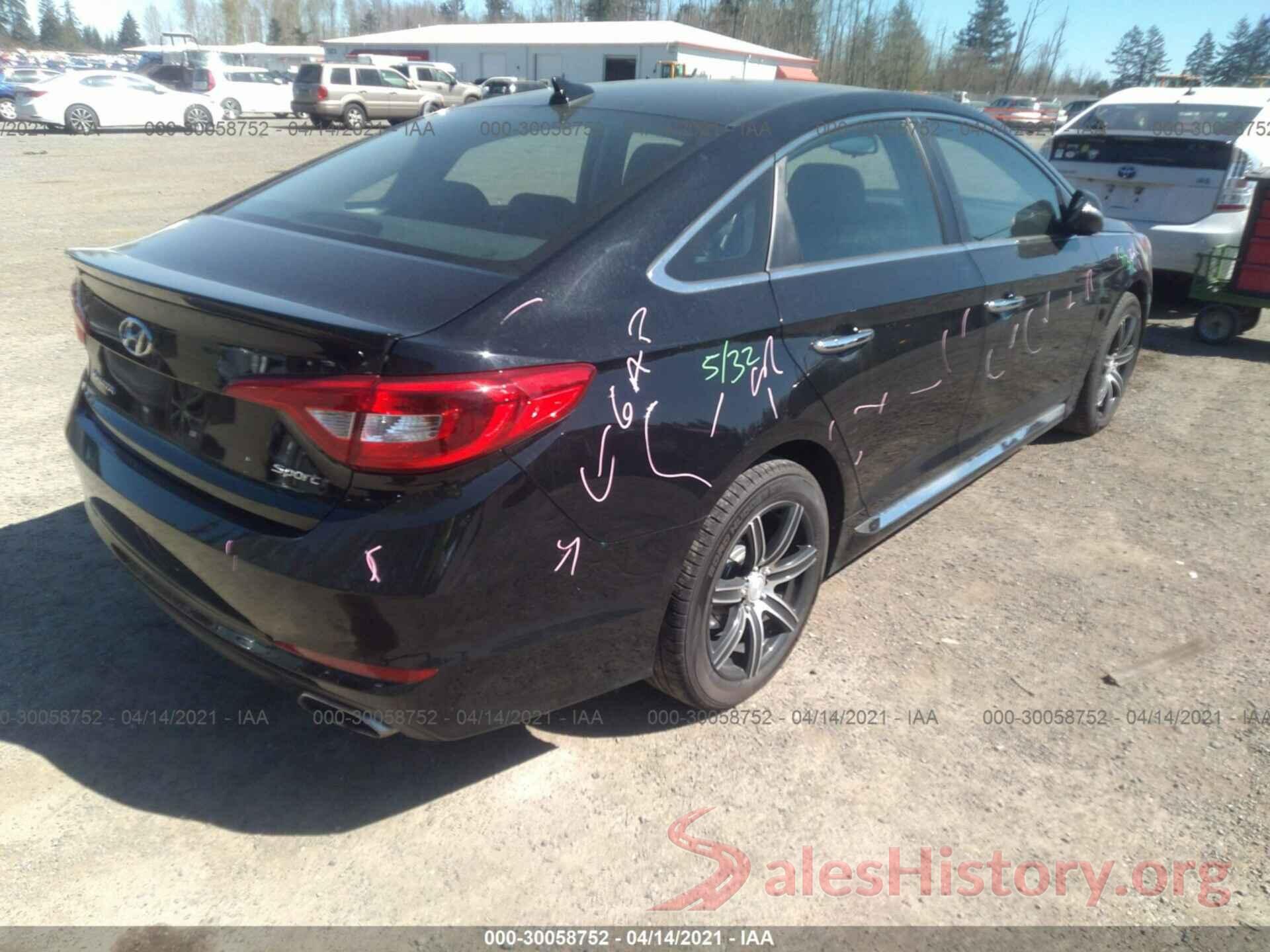 5NPE34AF6GH391014 2016 HYUNDAI SONATA