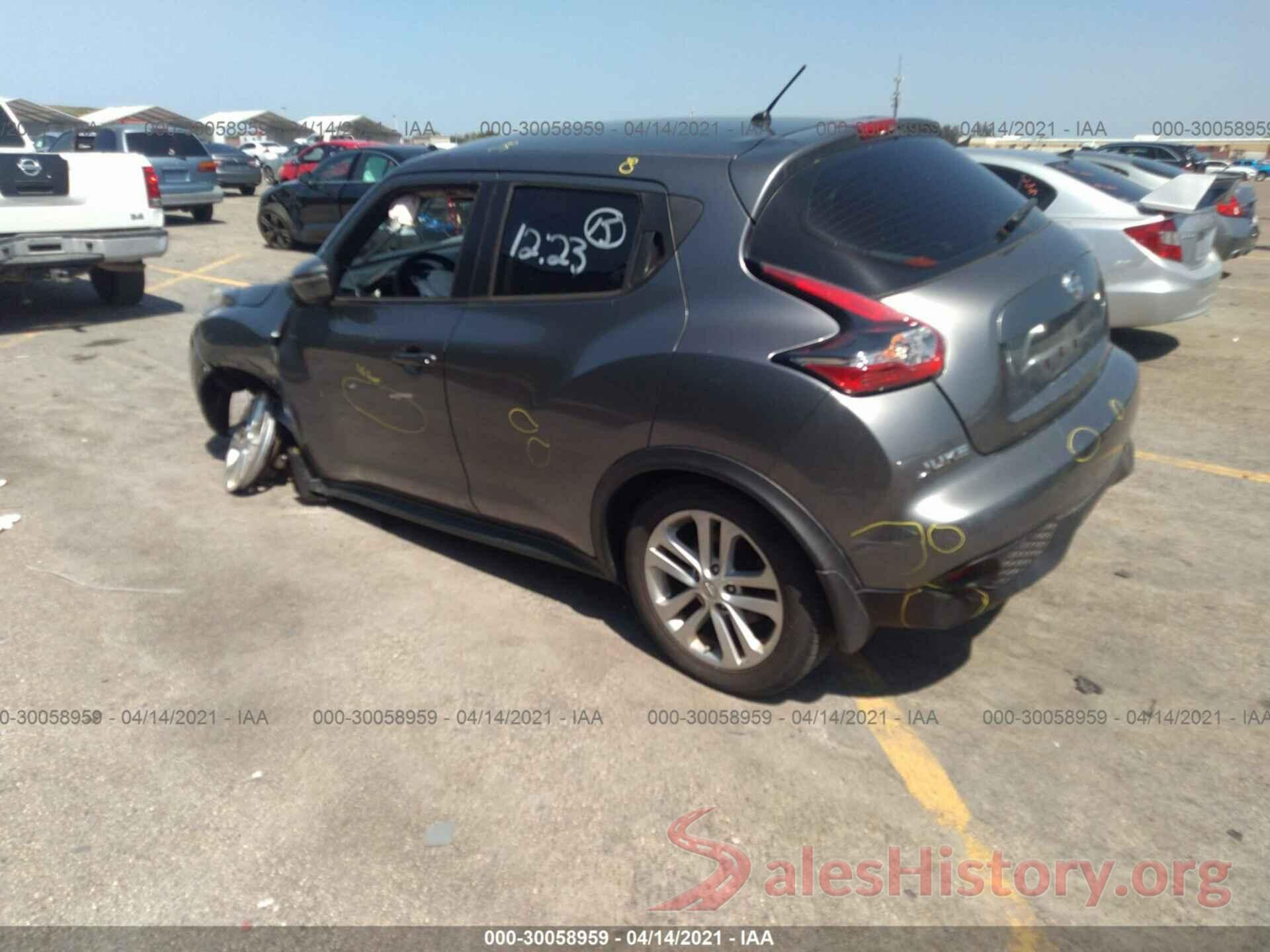 JN8AF5MR9GT600702 2016 NISSAN JUKE