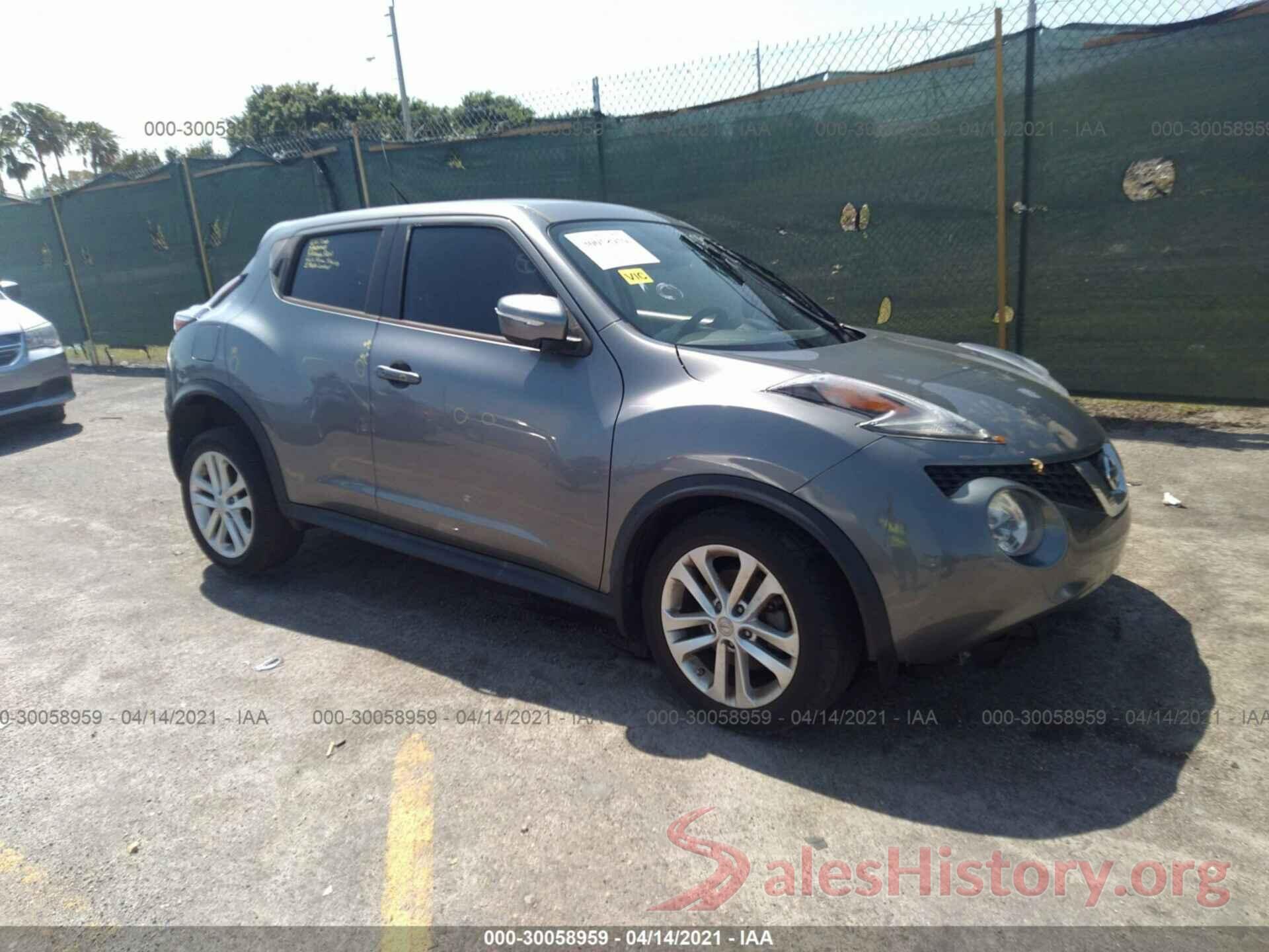 JN8AF5MR9GT600702 2016 NISSAN JUKE