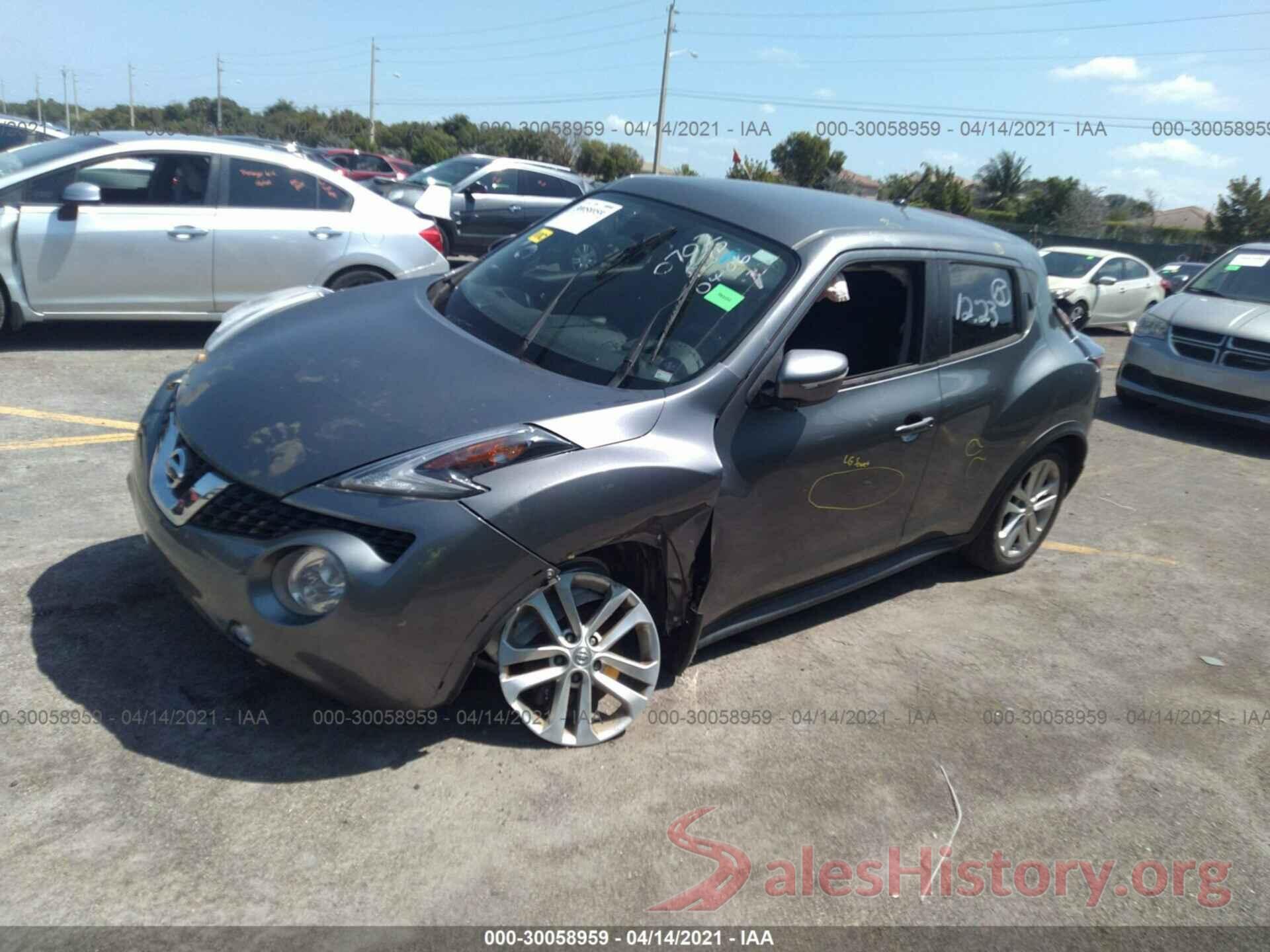 JN8AF5MR9GT600702 2016 NISSAN JUKE