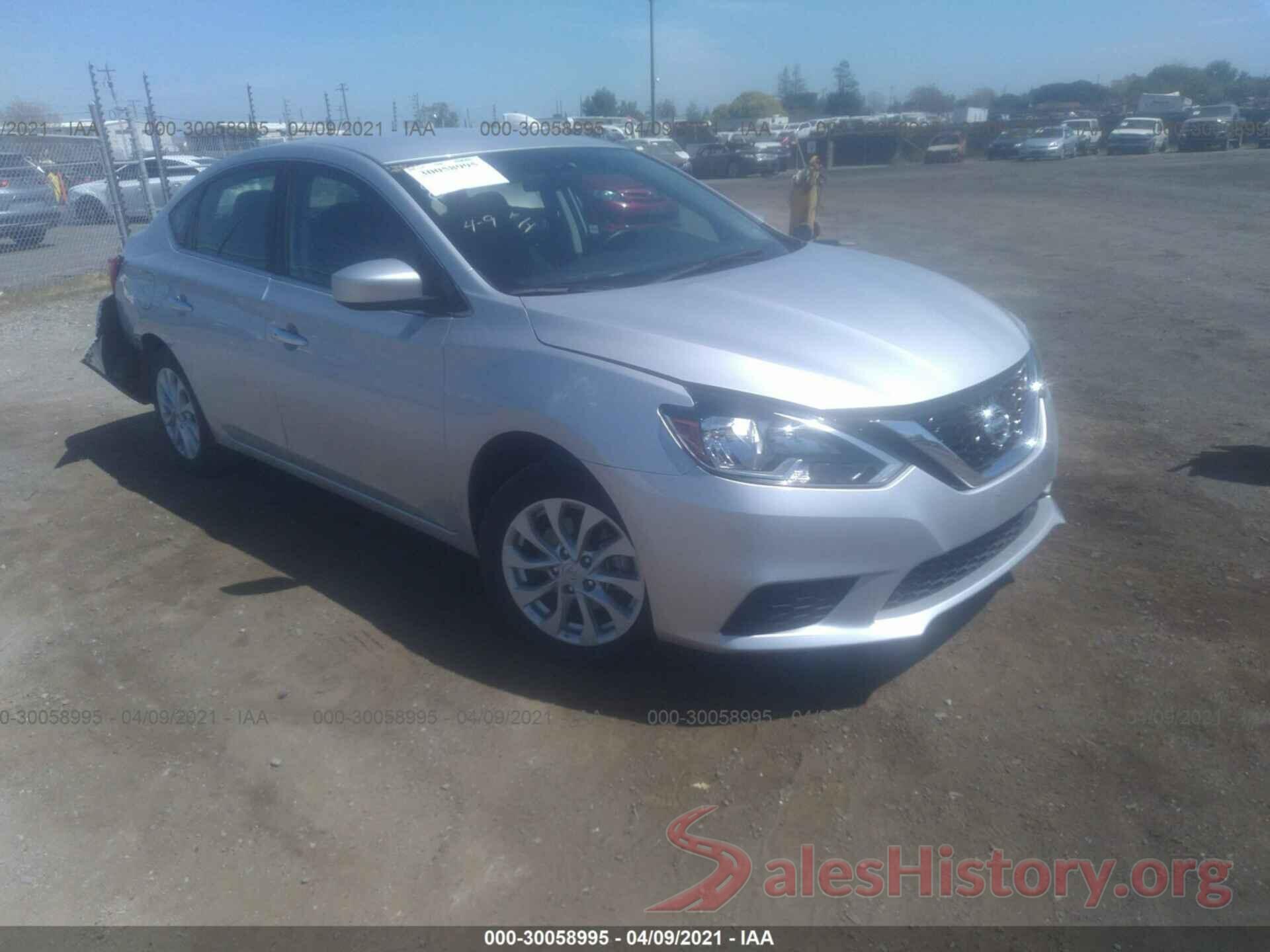 3N1AB7AP8KY315143 2019 NISSAN SENTRA