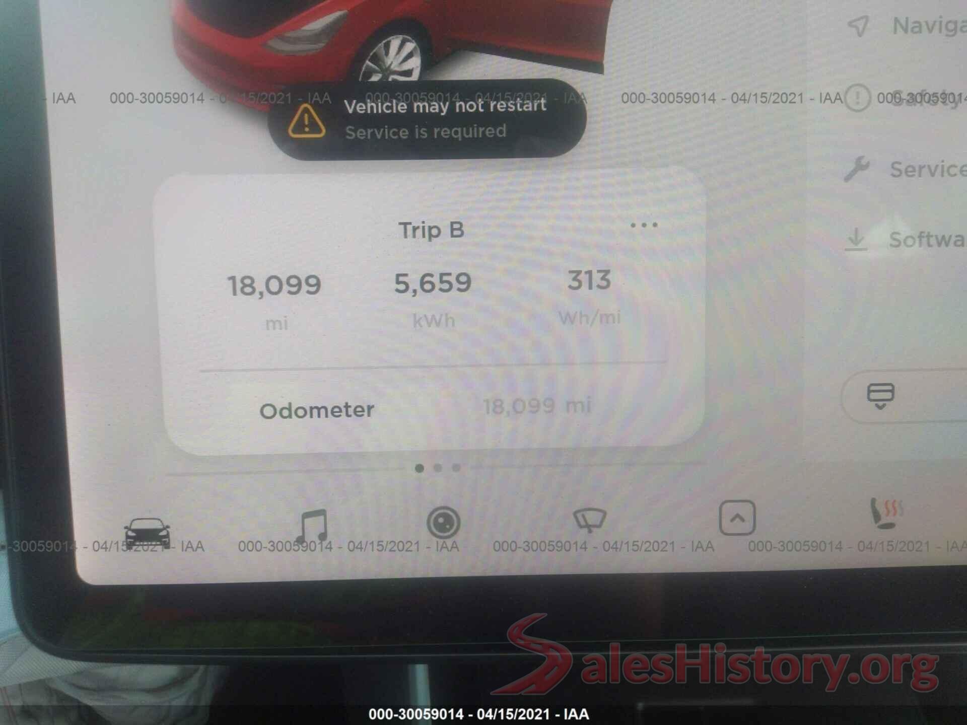 5YJ3E1EB8JF075367 2018 TESLA MODEL 3