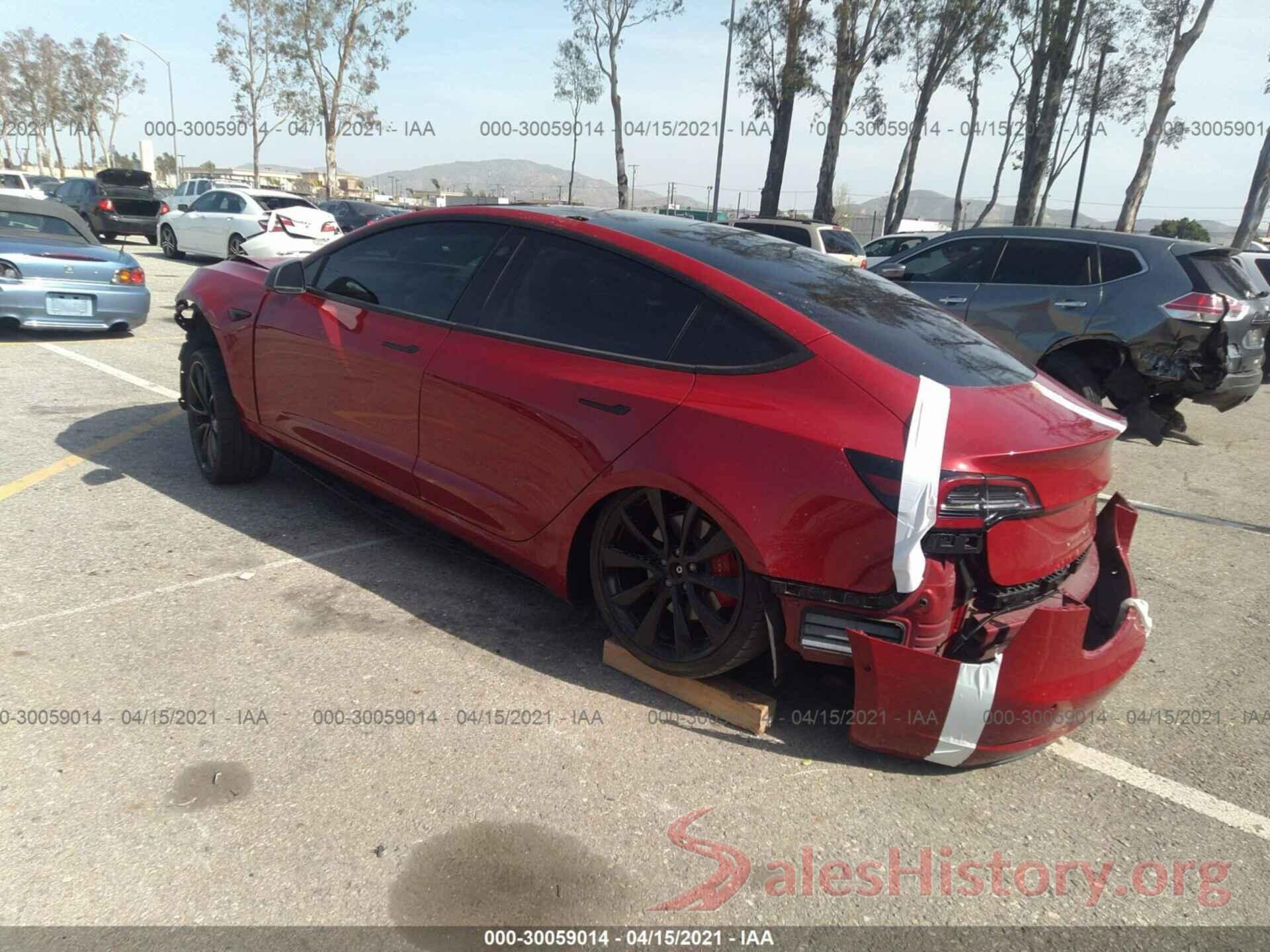 5YJ3E1EB8JF075367 2018 TESLA MODEL 3