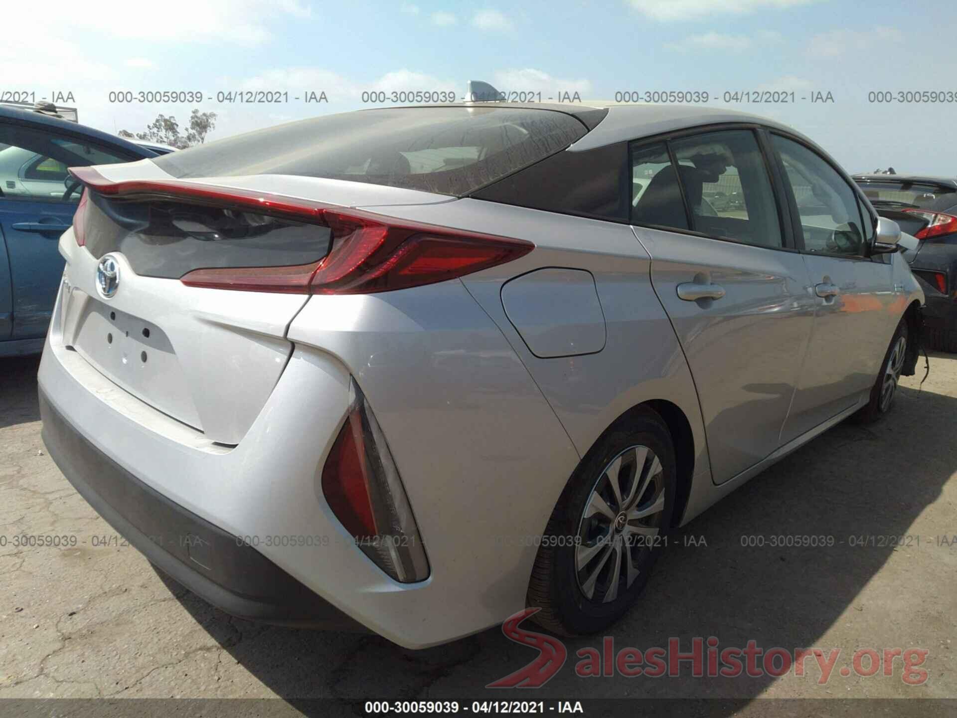 JTDKAMFP4M3179858 2021 TOYOTA PRIUS PRIME