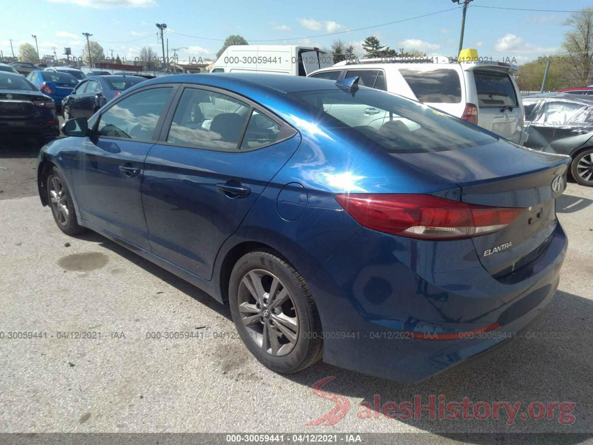 5NPD84LF5HH090701 2017 HYUNDAI ELANTRA