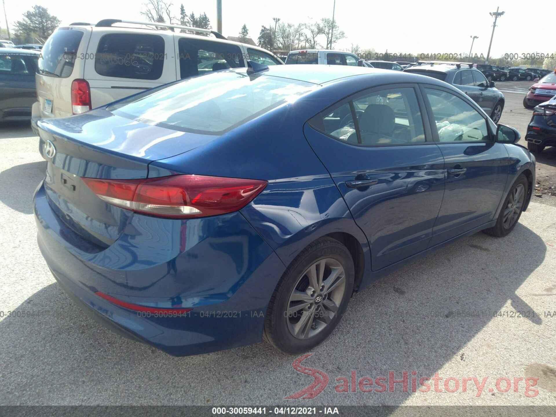 5NPD84LF5HH090701 2017 HYUNDAI ELANTRA