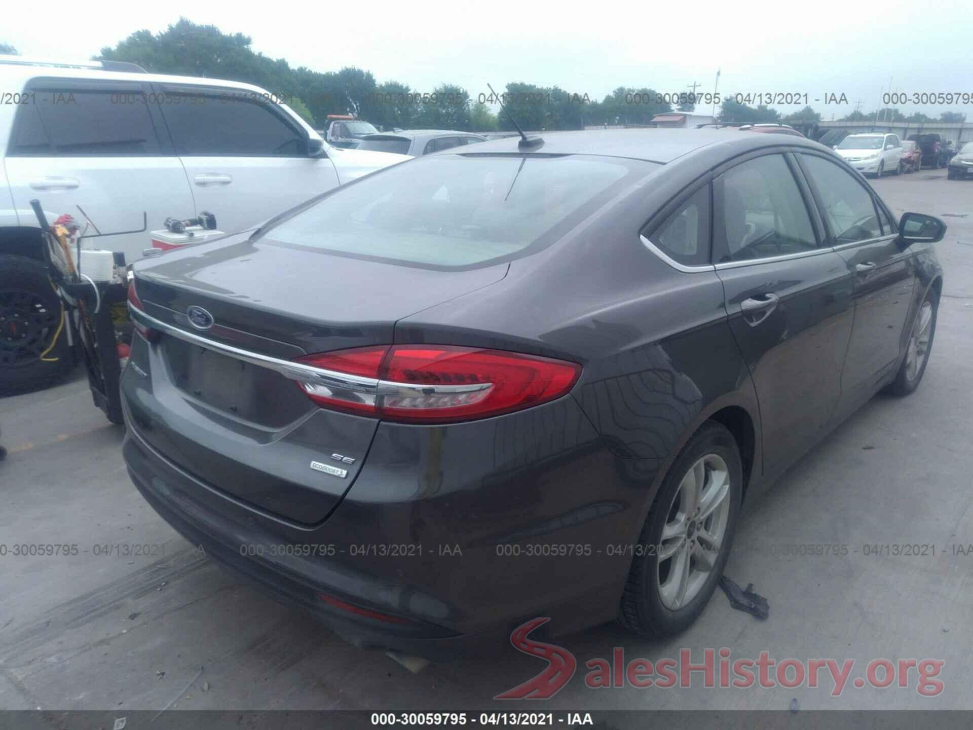 3FA6P0HDXJR227104 2018 FORD FUSION