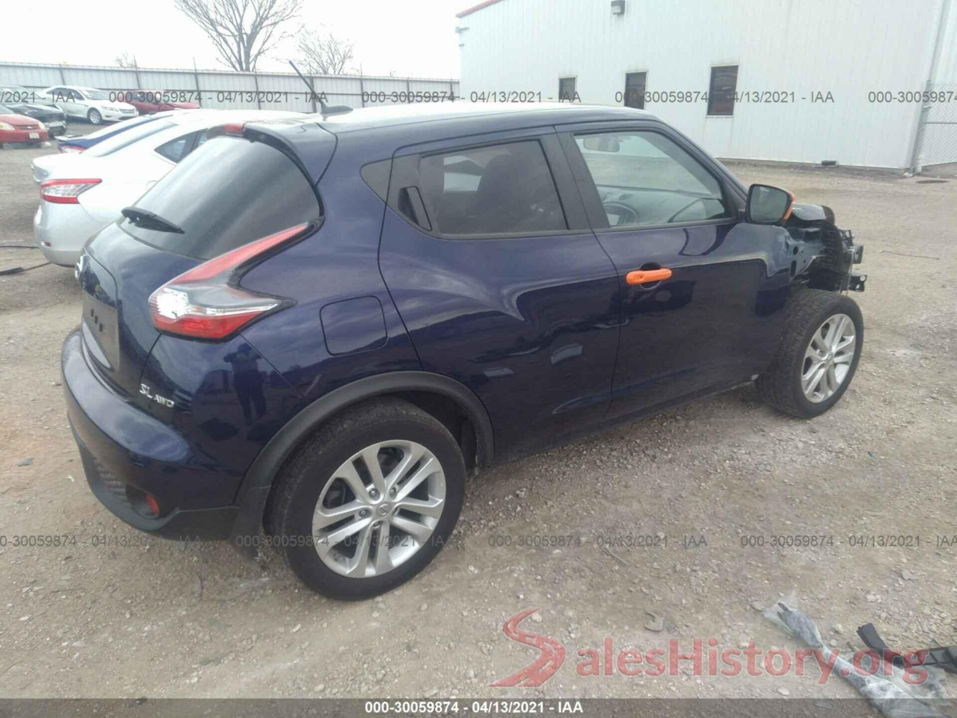 JN8AF5MV8GT657454 2016 NISSAN JUKE