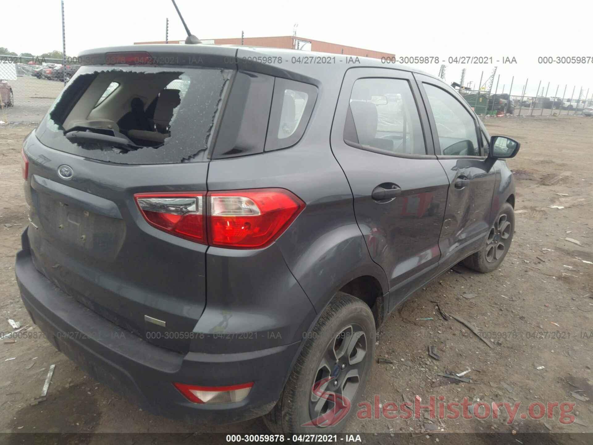 MAJ3S2FE5KC281550 2019 FORD ECOSPORT