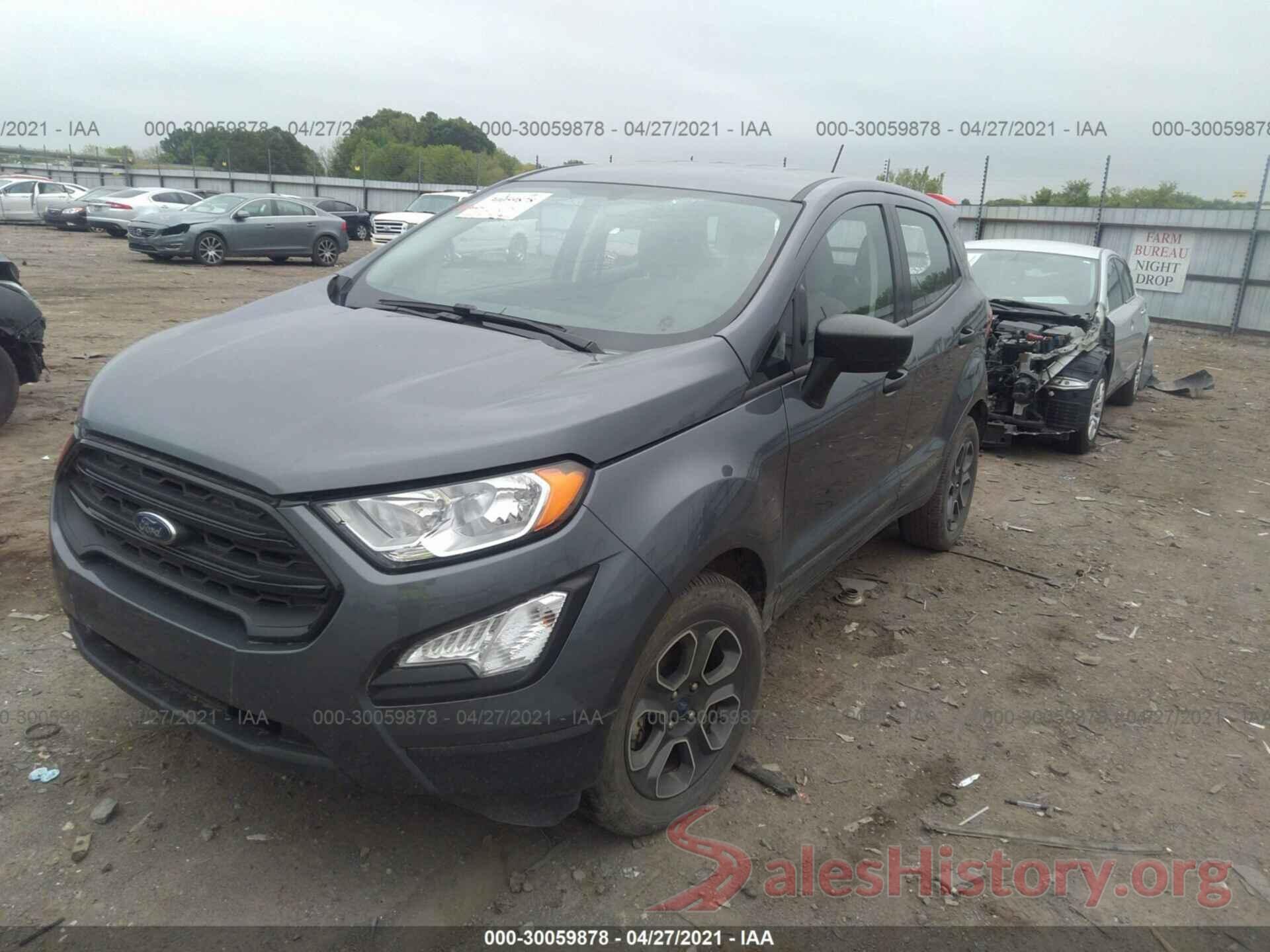 MAJ3S2FE5KC281550 2019 FORD ECOSPORT