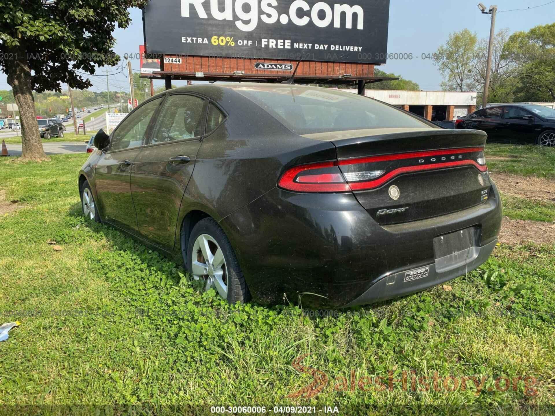 1C3CDFBA6GD689141 2016 DODGE DART