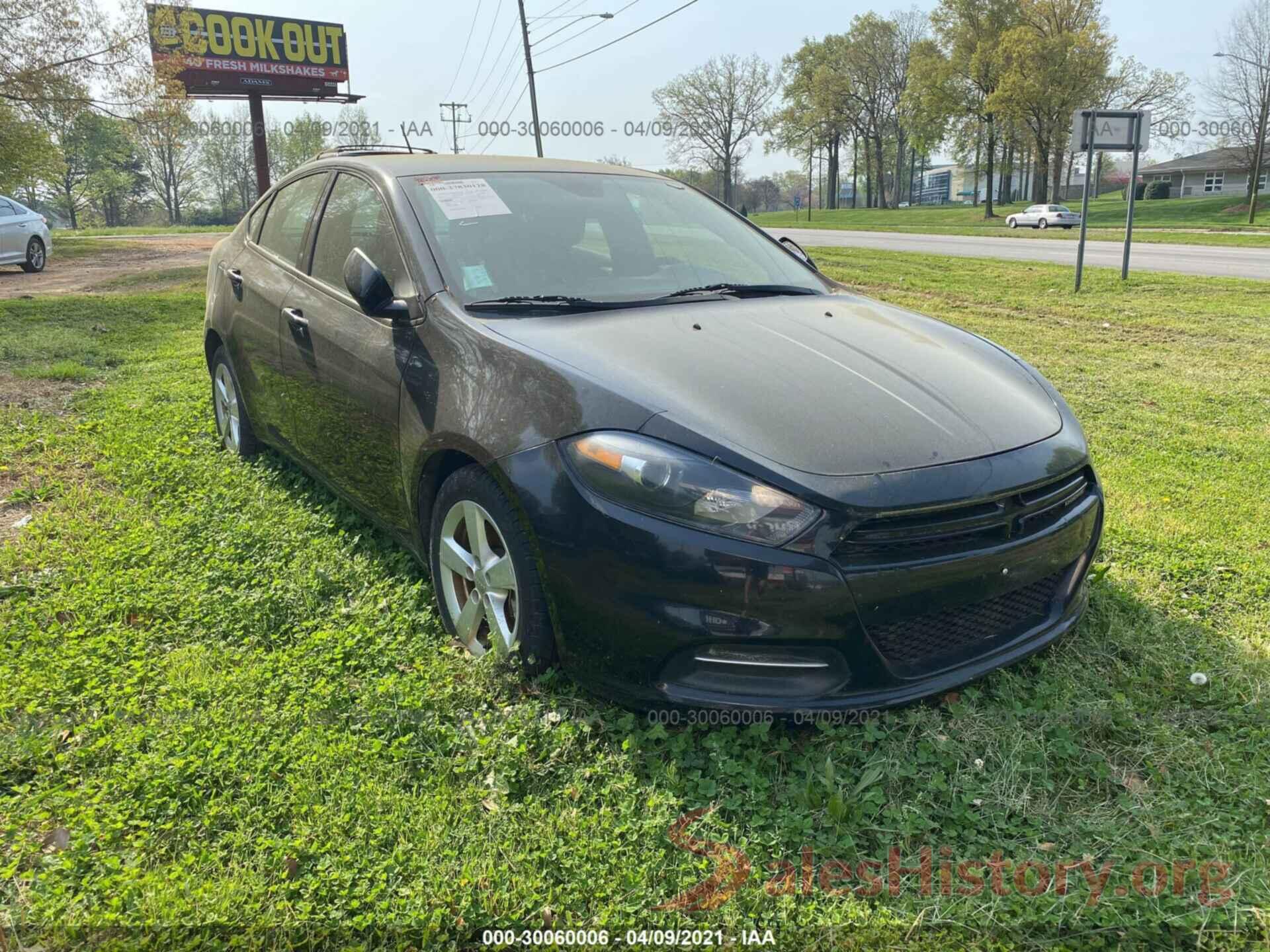 1C3CDFBA6GD689141 2016 DODGE DART