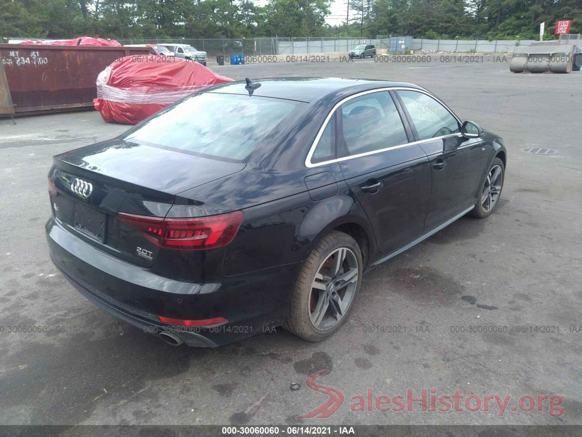 WAUENAF47JA039572 2018 AUDI A4