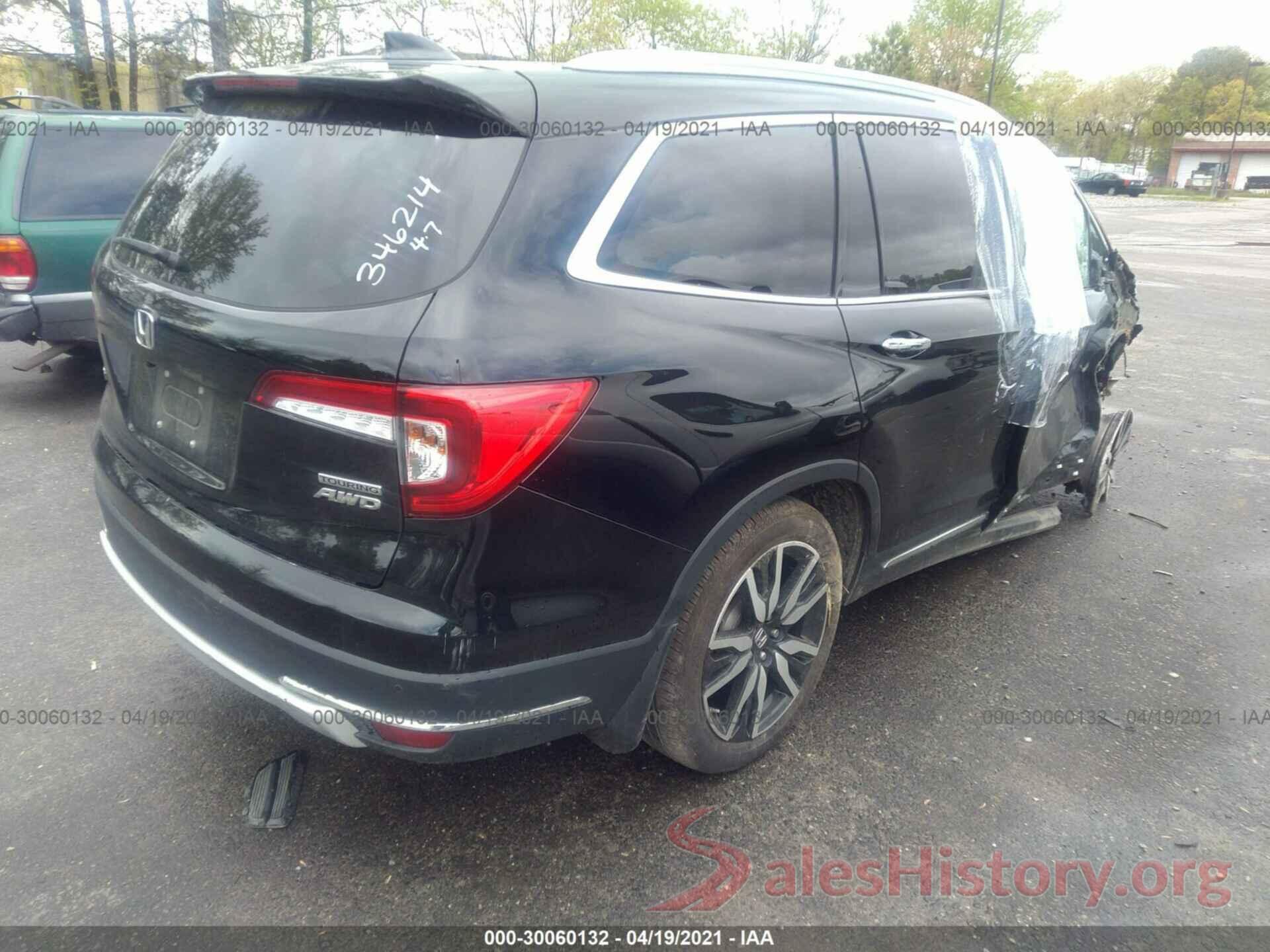 5FNYF6H90LB051415 2020 HONDA PILOT