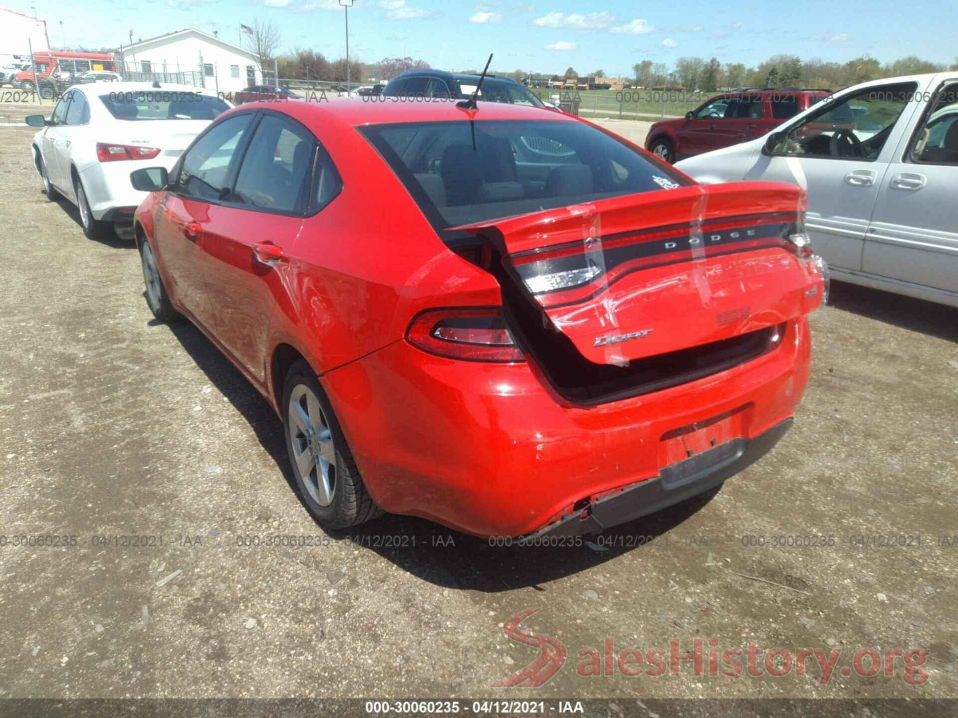 1C3CDFBB5GD629666 2016 DODGE DART