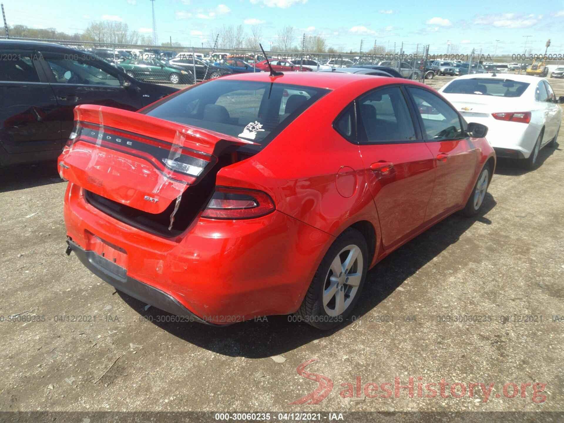 1C3CDFBB5GD629666 2016 DODGE DART