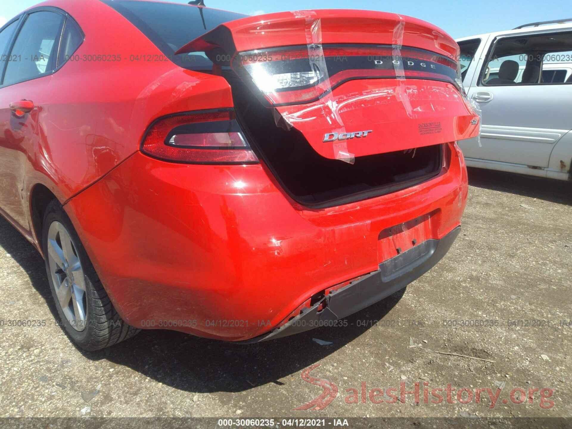 1C3CDFBB5GD629666 2016 DODGE DART