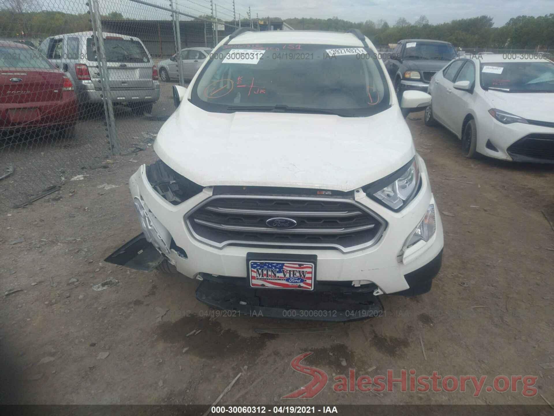 MAJ3S2GE9LC350935 2020 FORD ECOSPORT