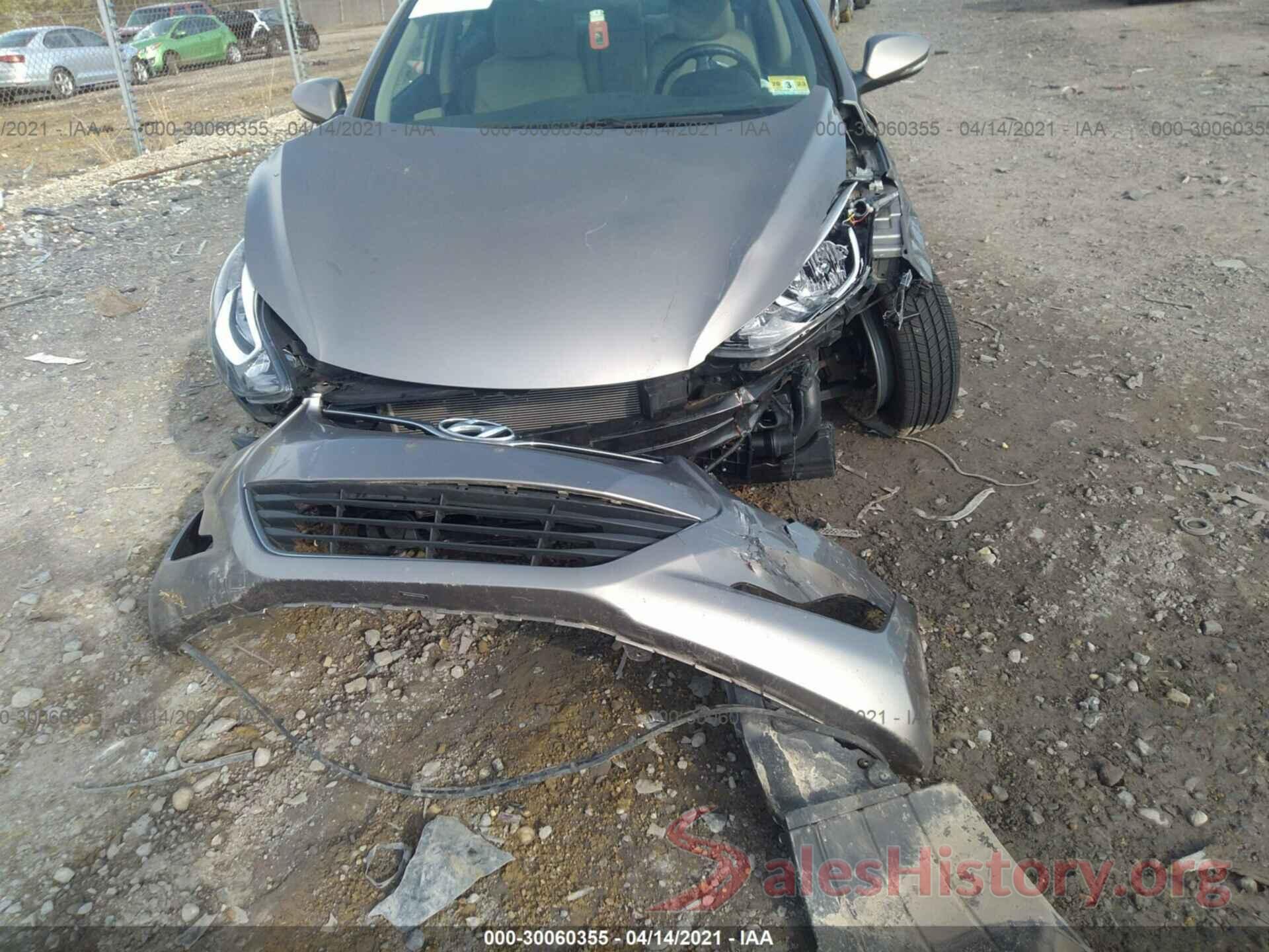 5NPDH4AE0GH797083 2016 HYUNDAI ELANTRA