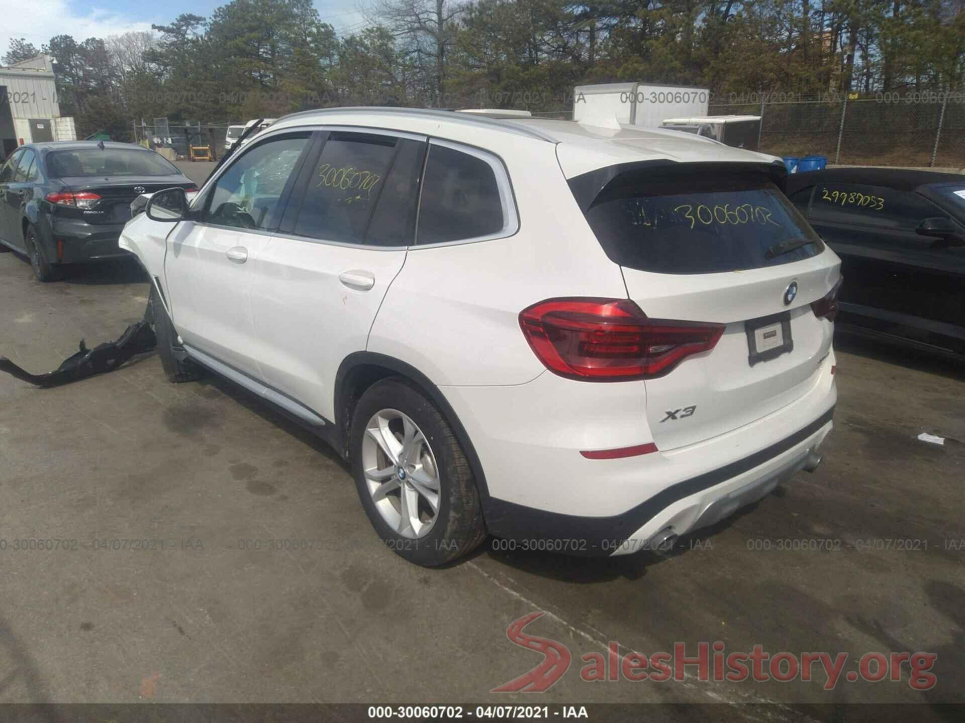 5UXTY3C02LLE55472 2020 BMW X3