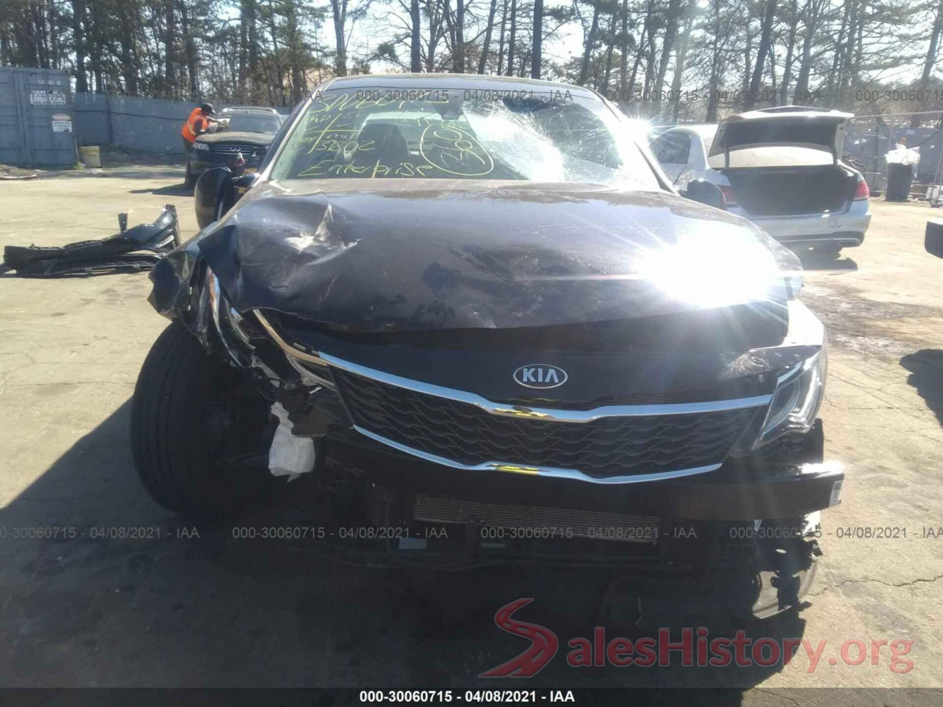 5XXGT4L31LG380844 2020 KIA OPTIMA