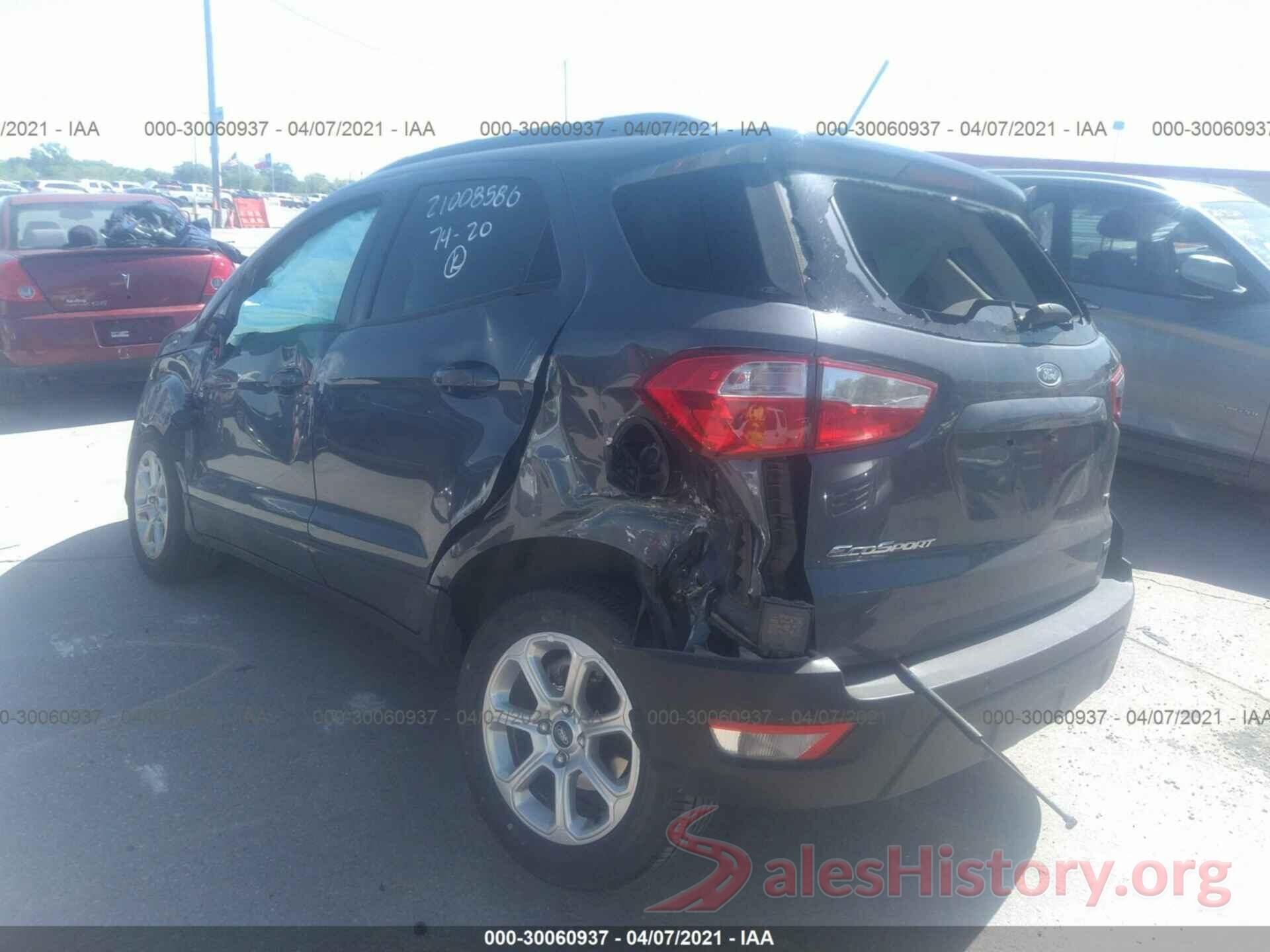 MAJ3S2GE3LC365494 2020 FORD ECOSPORT