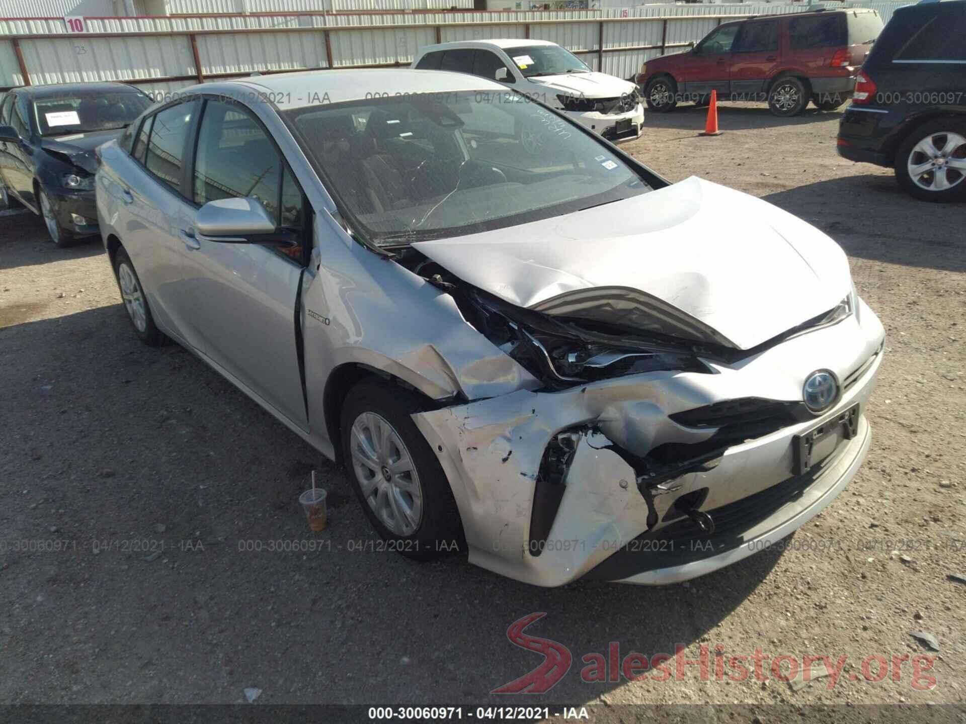 JTDKARFU6L3109716 2020 TOYOTA PRIUS