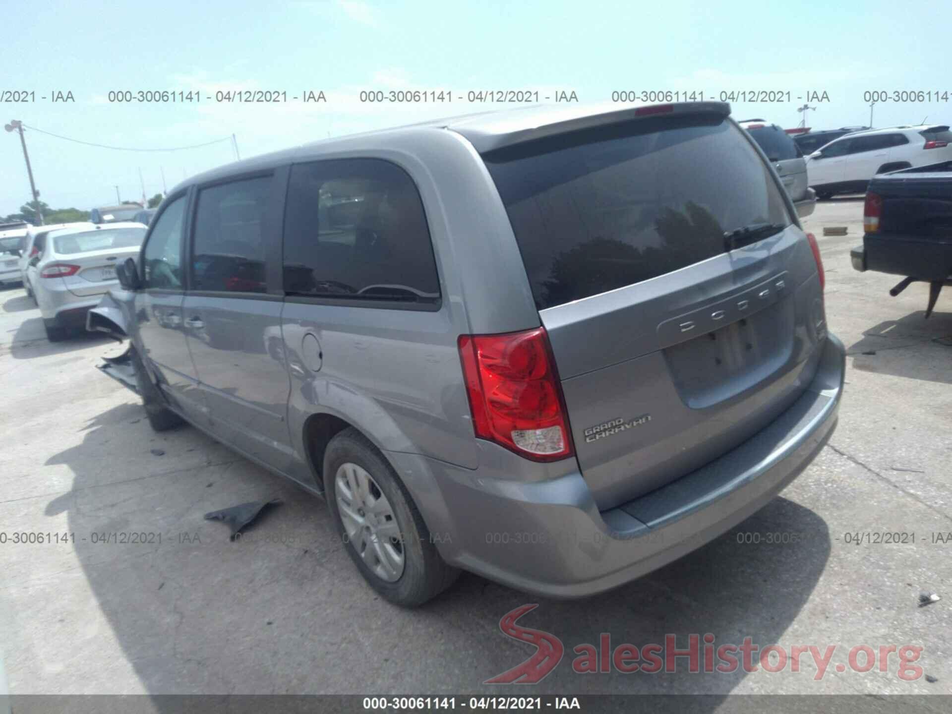 2C4RDGBG2GR372227 2016 DODGE GRAND CARAVAN