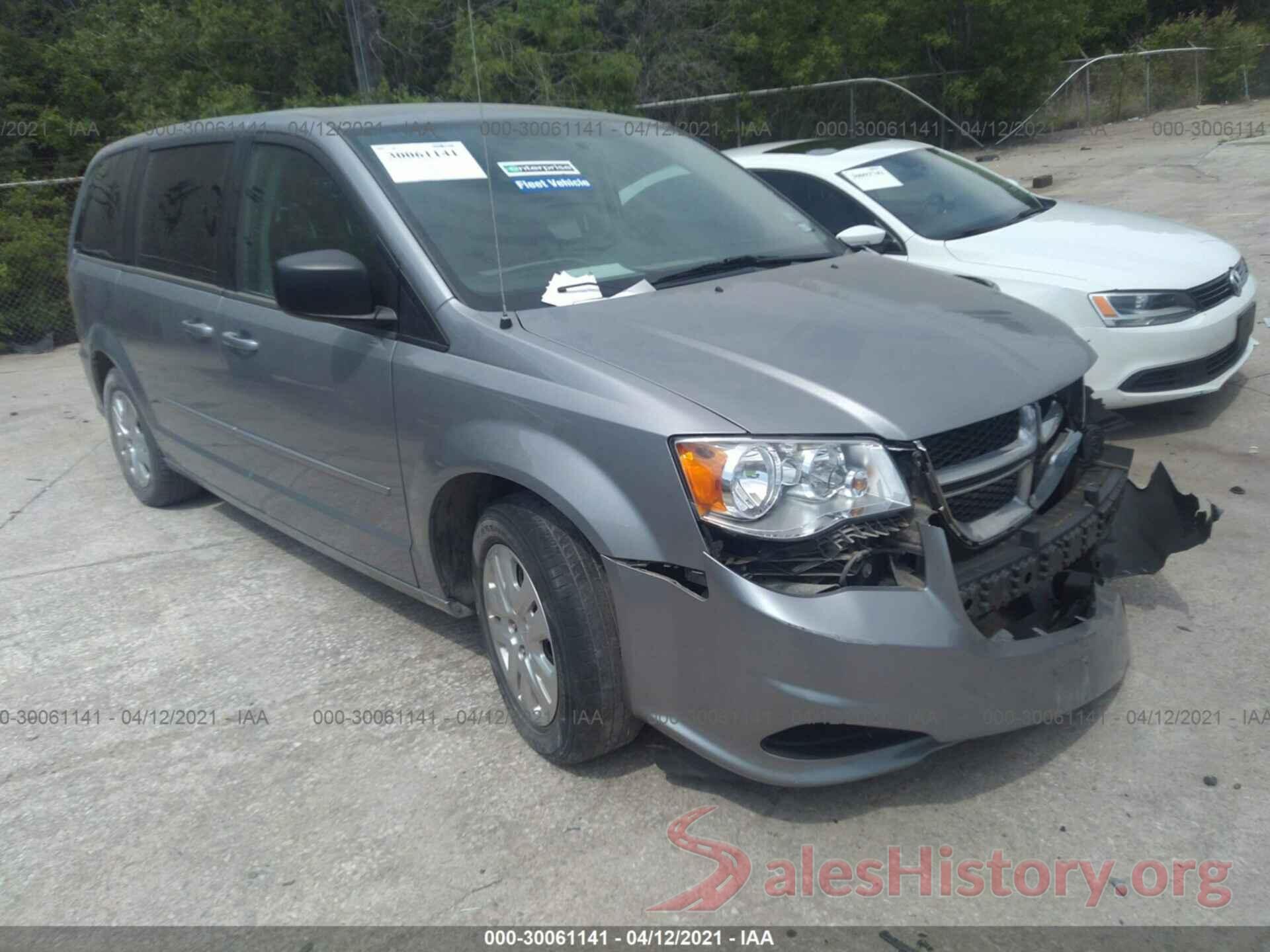 2C4RDGBG2GR372227 2016 DODGE GRAND CARAVAN