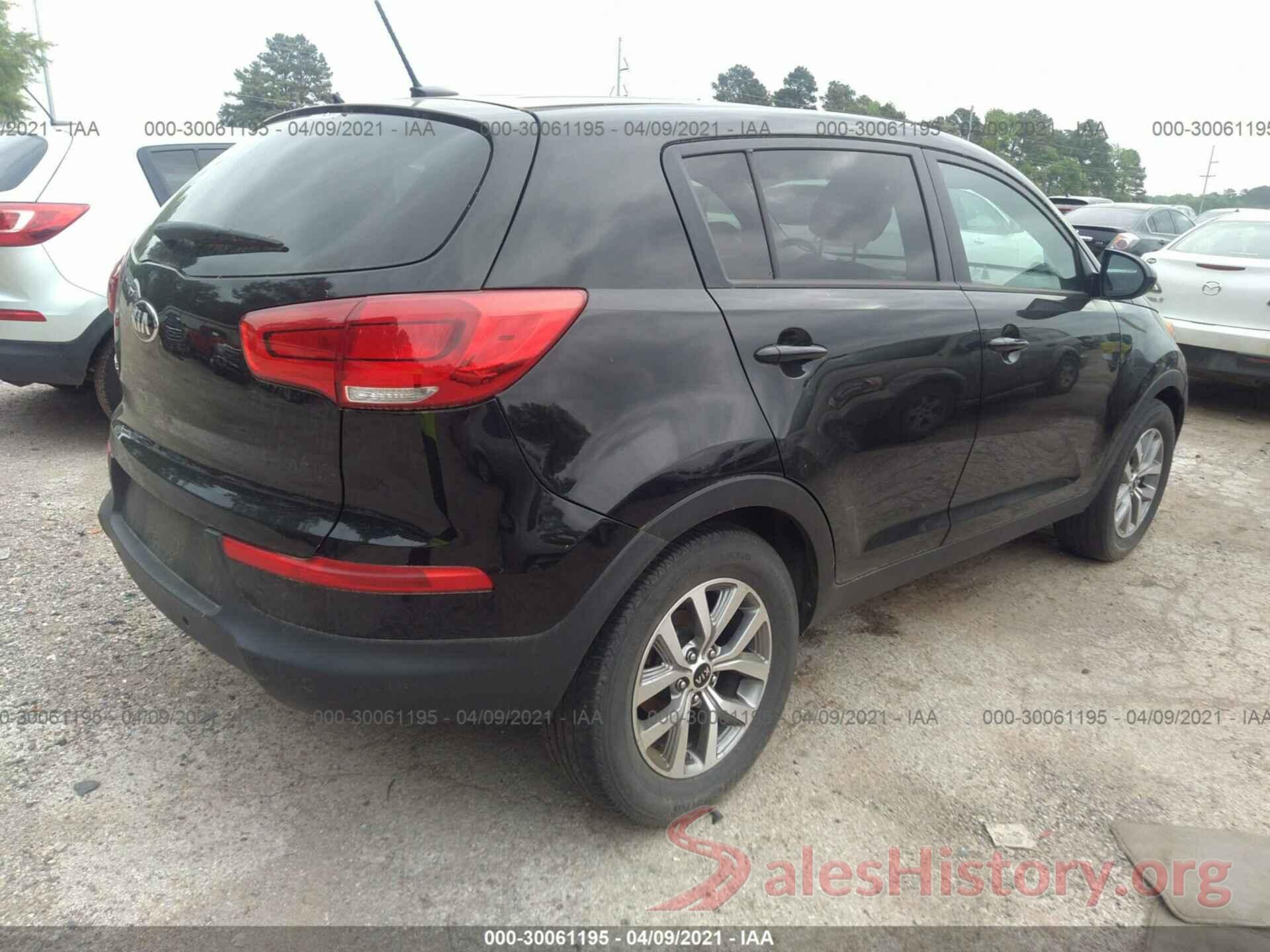 KNDPB3AC2G7794620 2016 KIA SPORTAGE