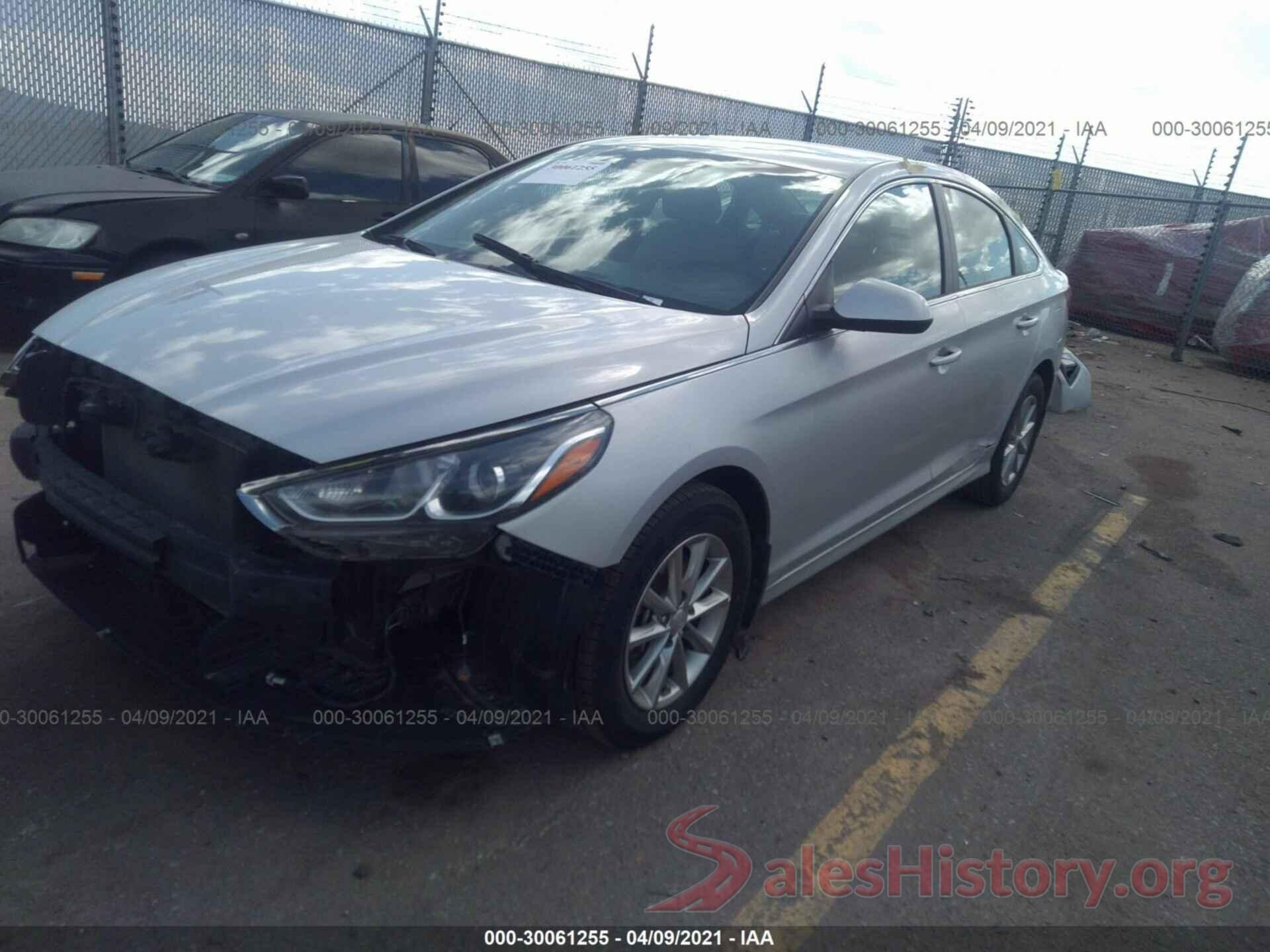 5NPE24AF9KH807133 2019 HYUNDAI SONATA