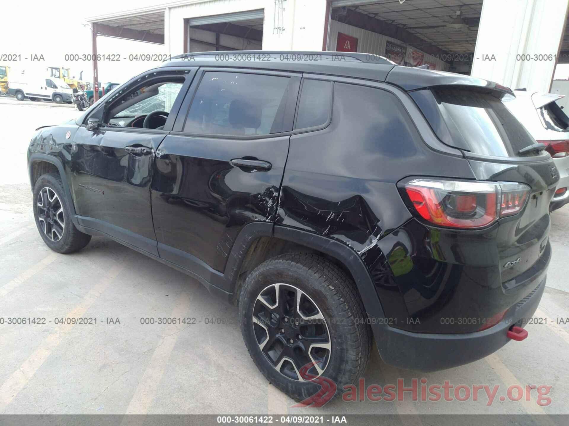 3C4NJDDB0LT159372 2020 JEEP COMPASS