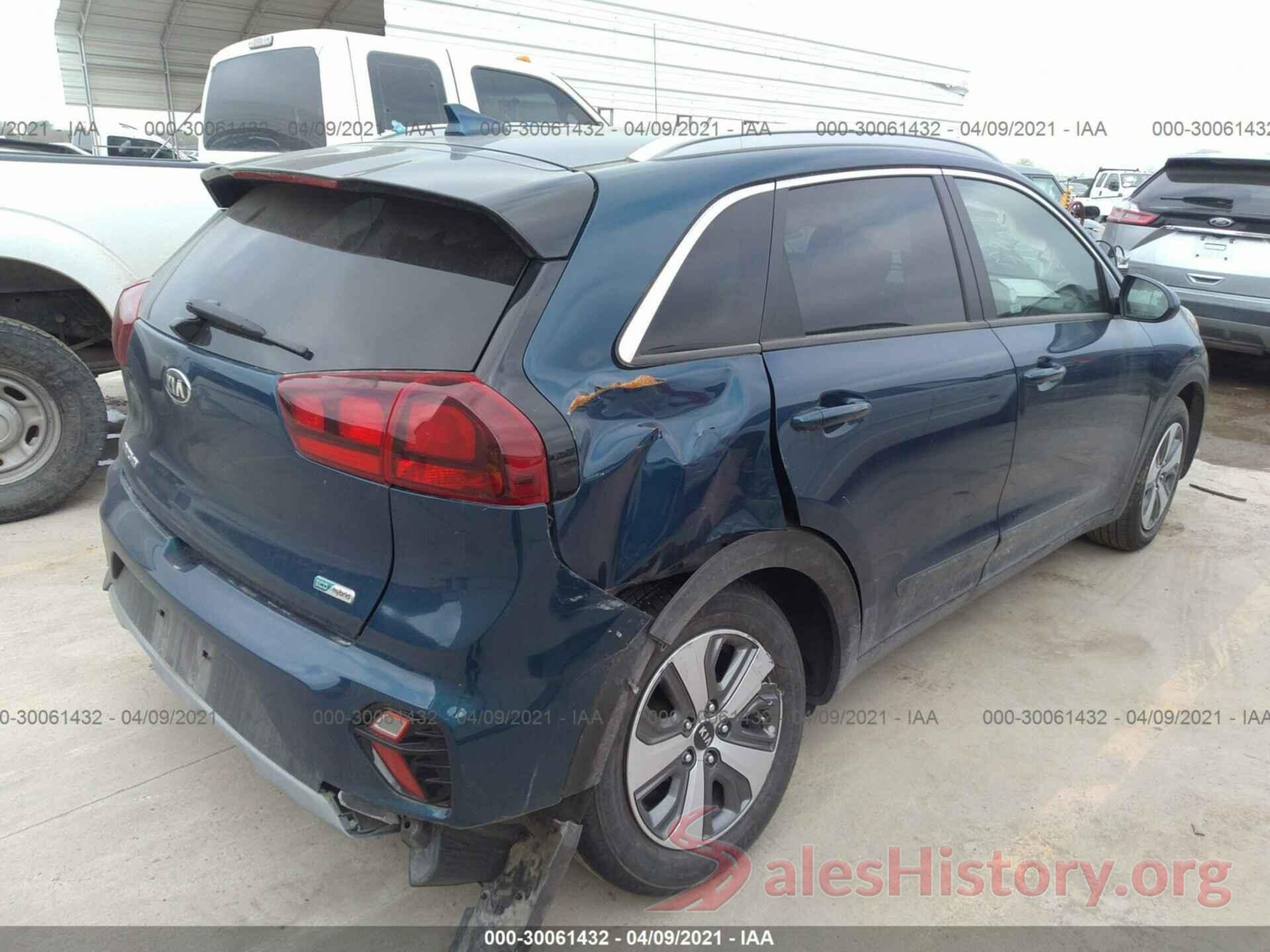 KNDCB3LC5L5360113 2020 KIA NIRO