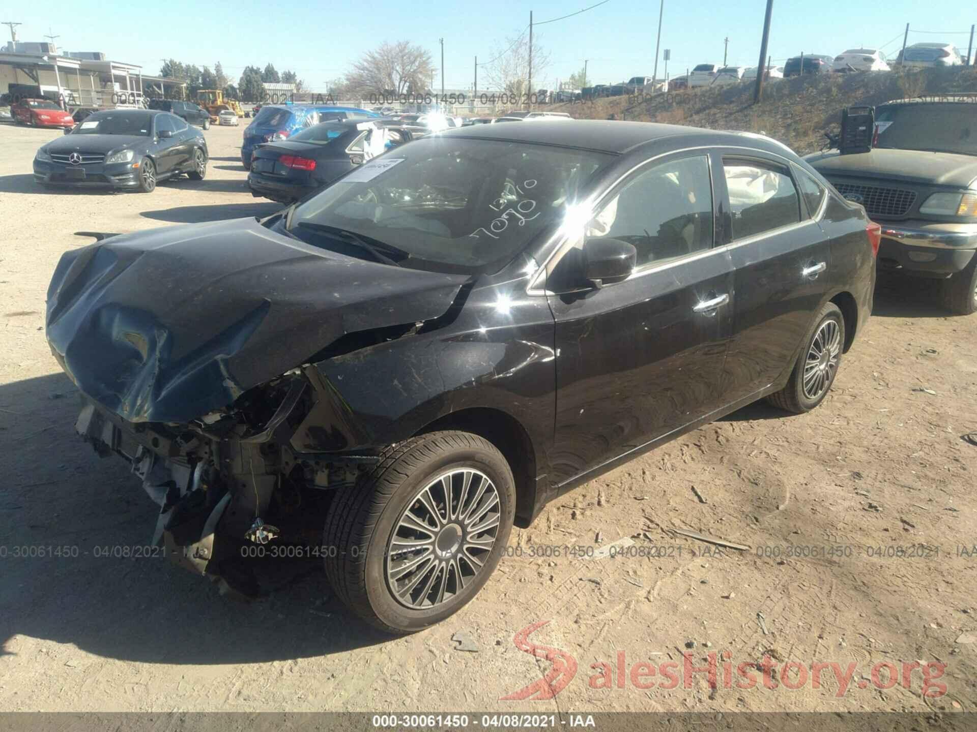 3N1AB7AP0GY297020 2016 NISSAN SENTRA