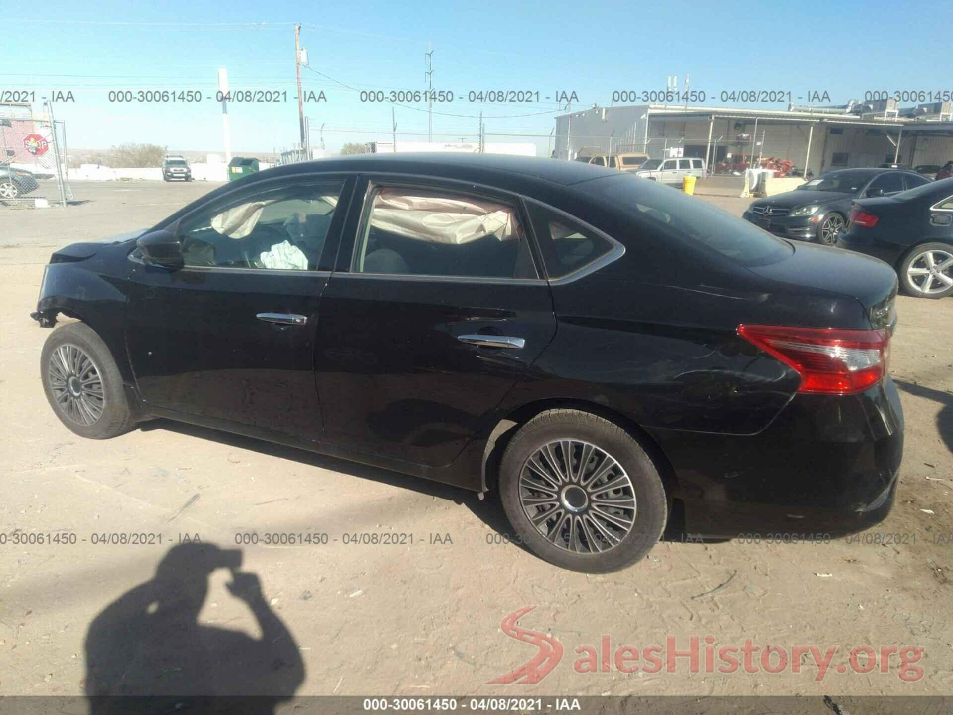 3N1AB7AP0GY297020 2016 NISSAN SENTRA