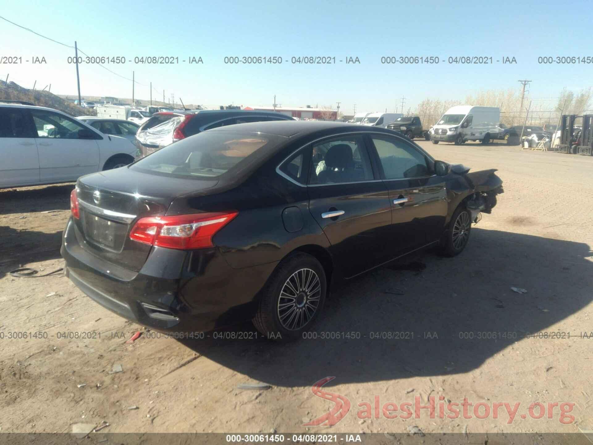 3N1AB7AP0GY297020 2016 NISSAN SENTRA