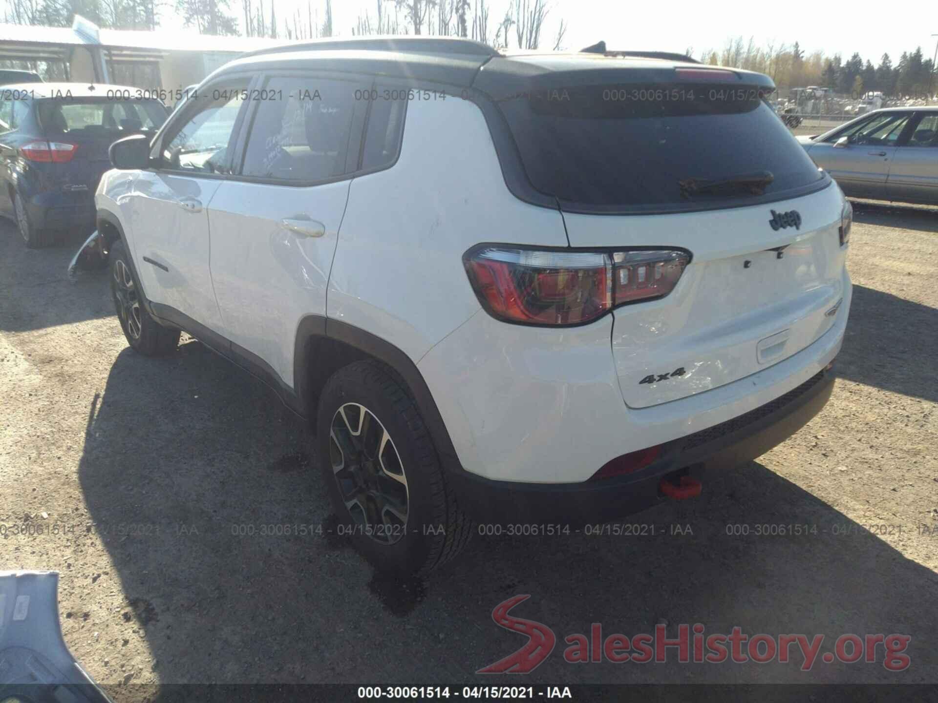 3C4NJDDB0LT208098 2020 JEEP COMPASS