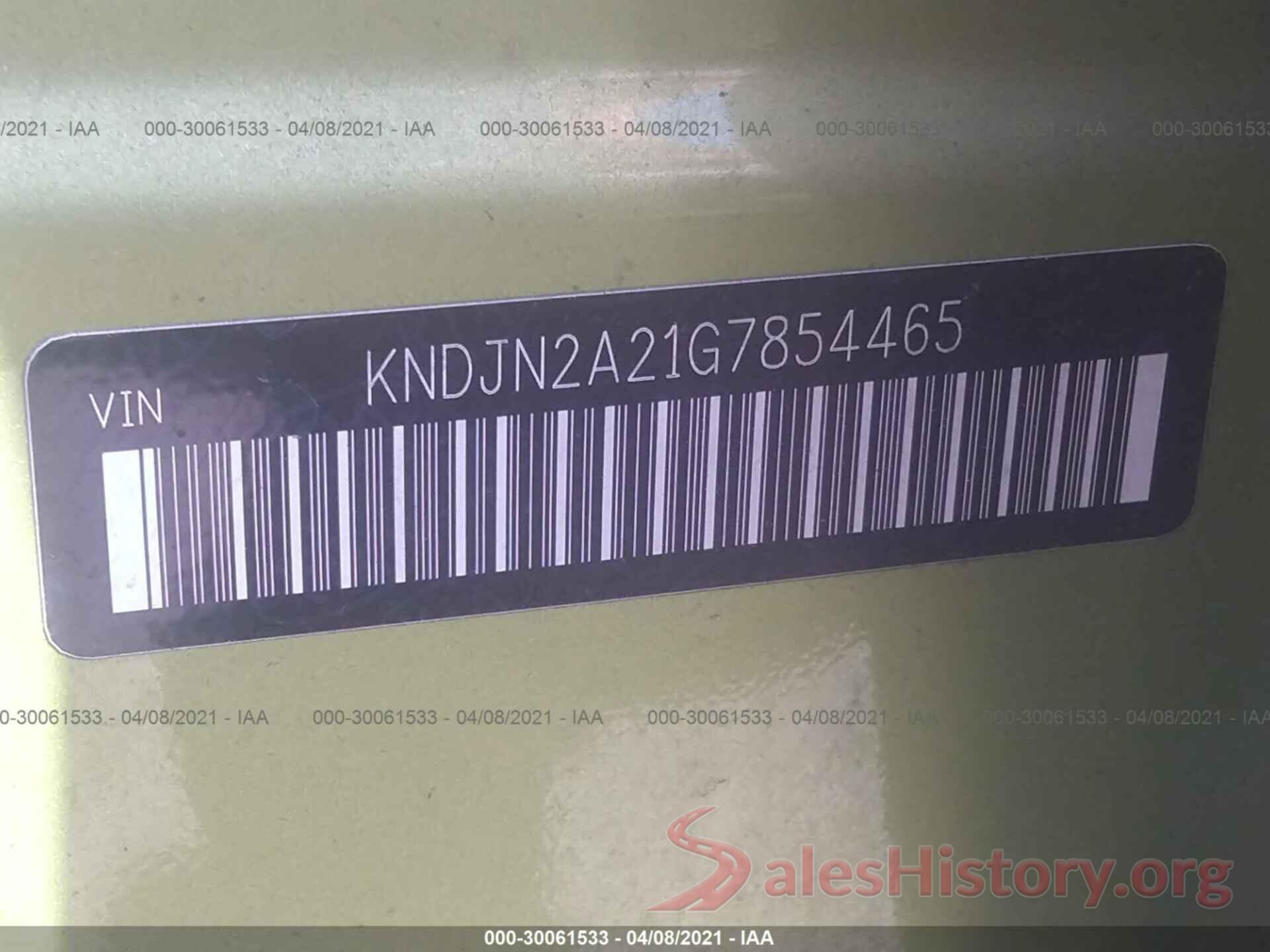 KNDJN2A21G7854465 2016 KIA SOUL